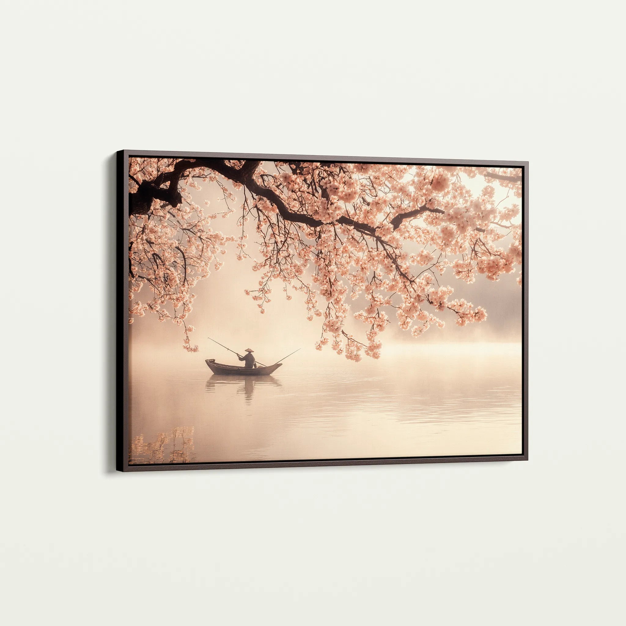 Landscape 209 Canvas Art 18" x 24" / 45 x 60 cm / Black