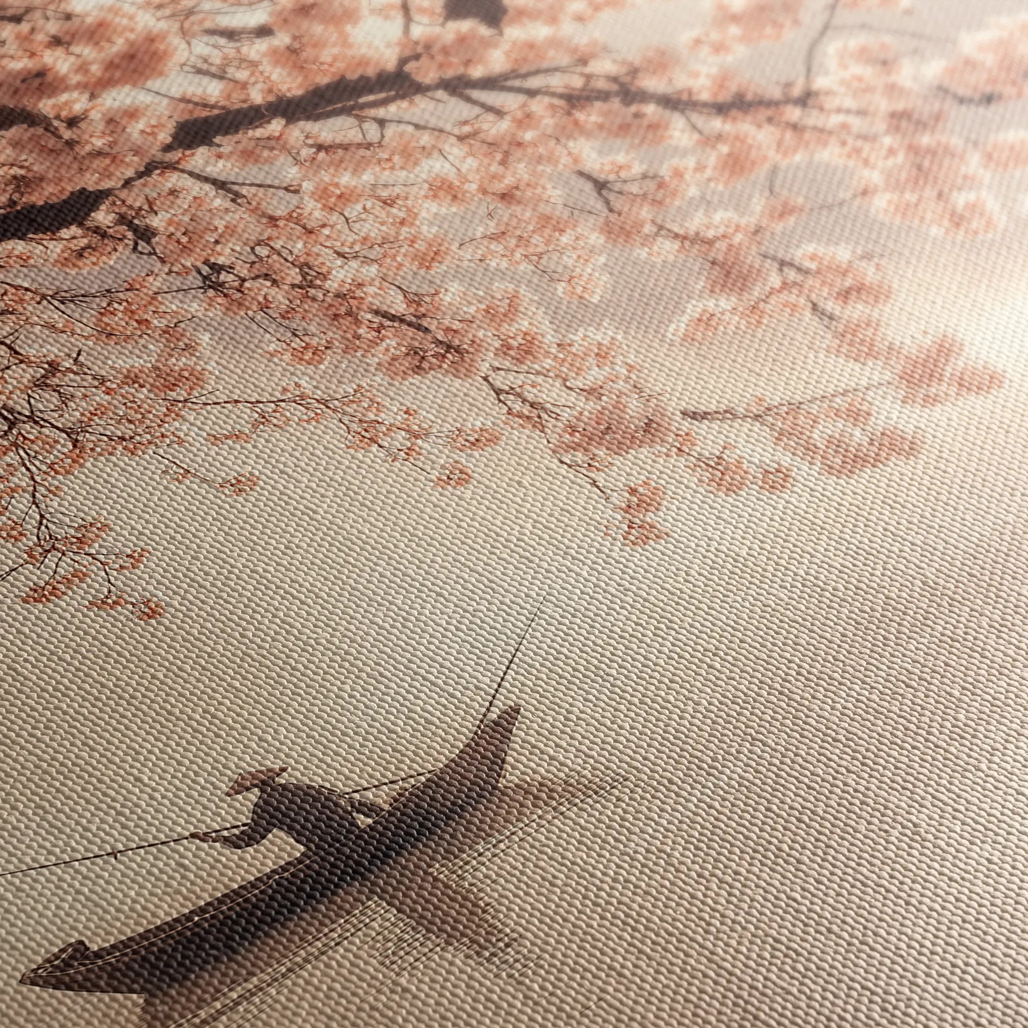 Landscape 209 Canvas Art 18" x 24" / 45 x 60 cm / Black