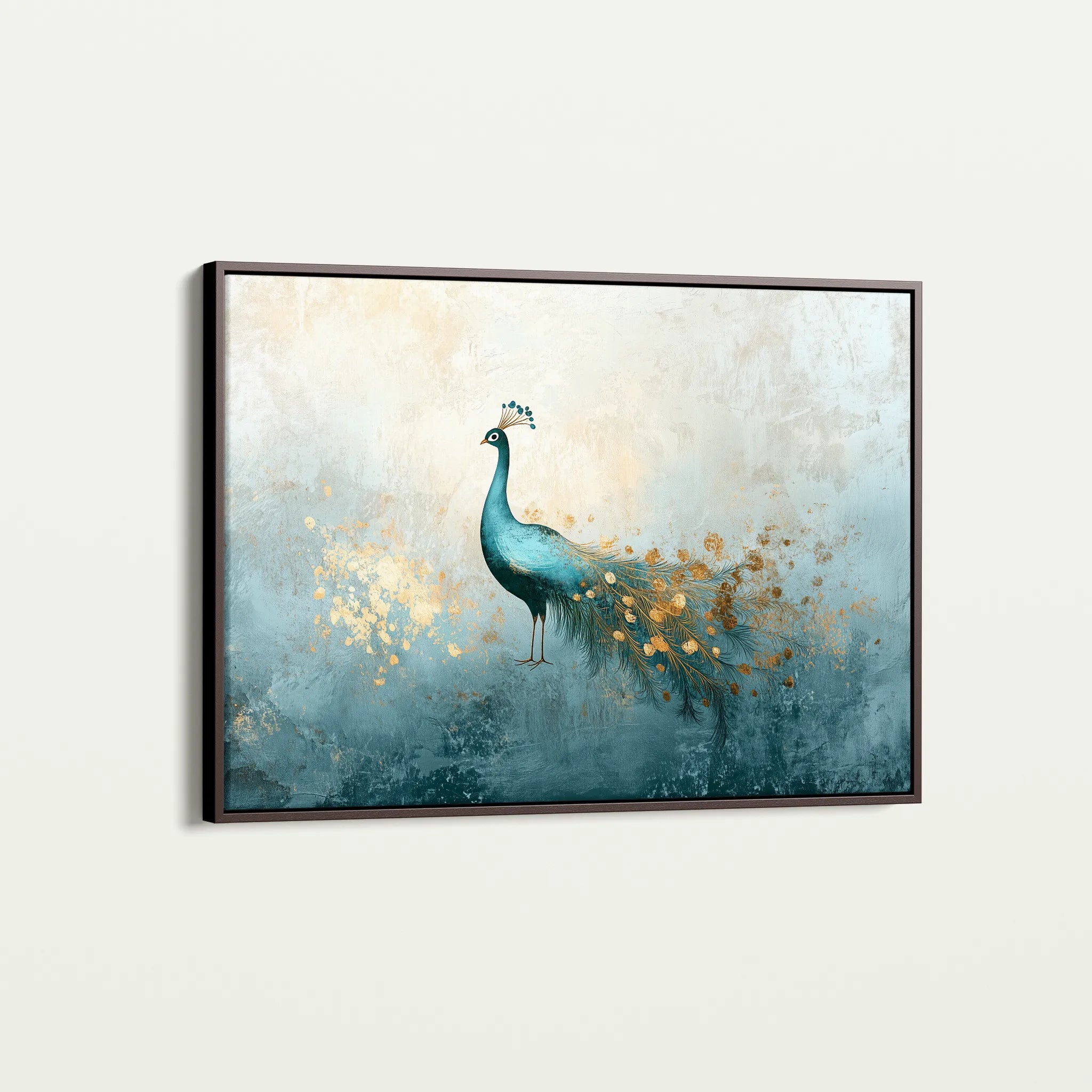 Animals 211 Canvas Art 18" x 24" / 45 x 60 cm / Black