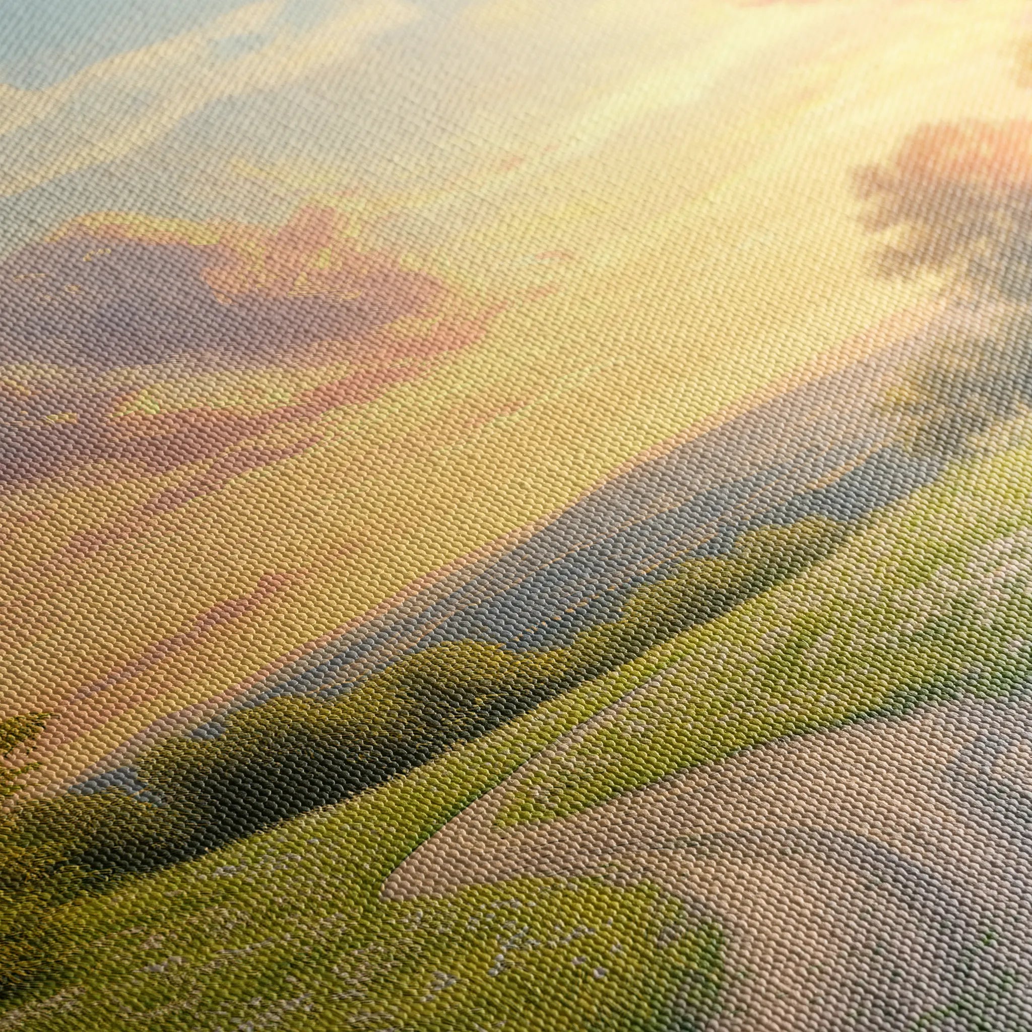 Landscape 211 Canvas Art 18" x 24" / 45 x 60 cm / Black