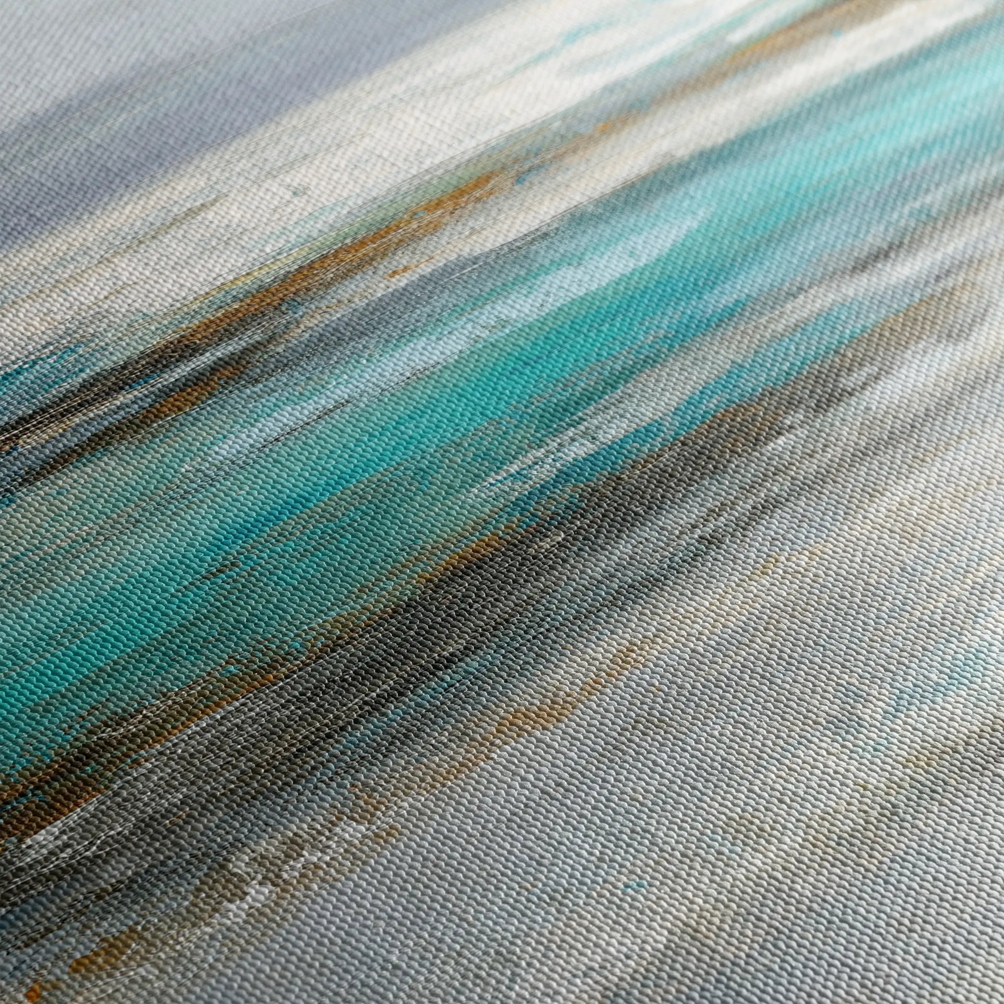 Abstract 2113 Canvas Art 18" x 24" / 45 x 60 cm / Black