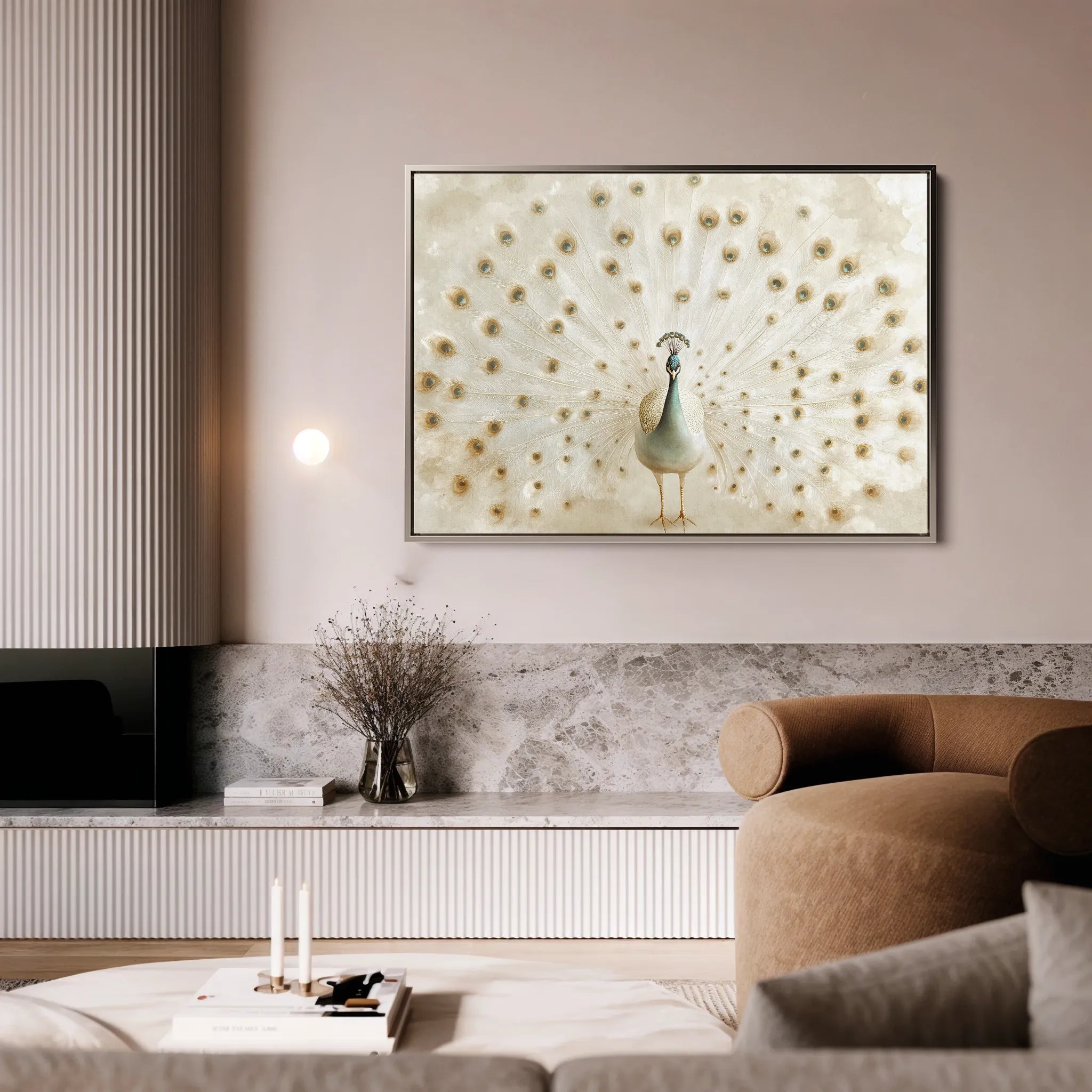 Animals 212 Canvas Art 18" x 24" / 45 x 60 cm / Black