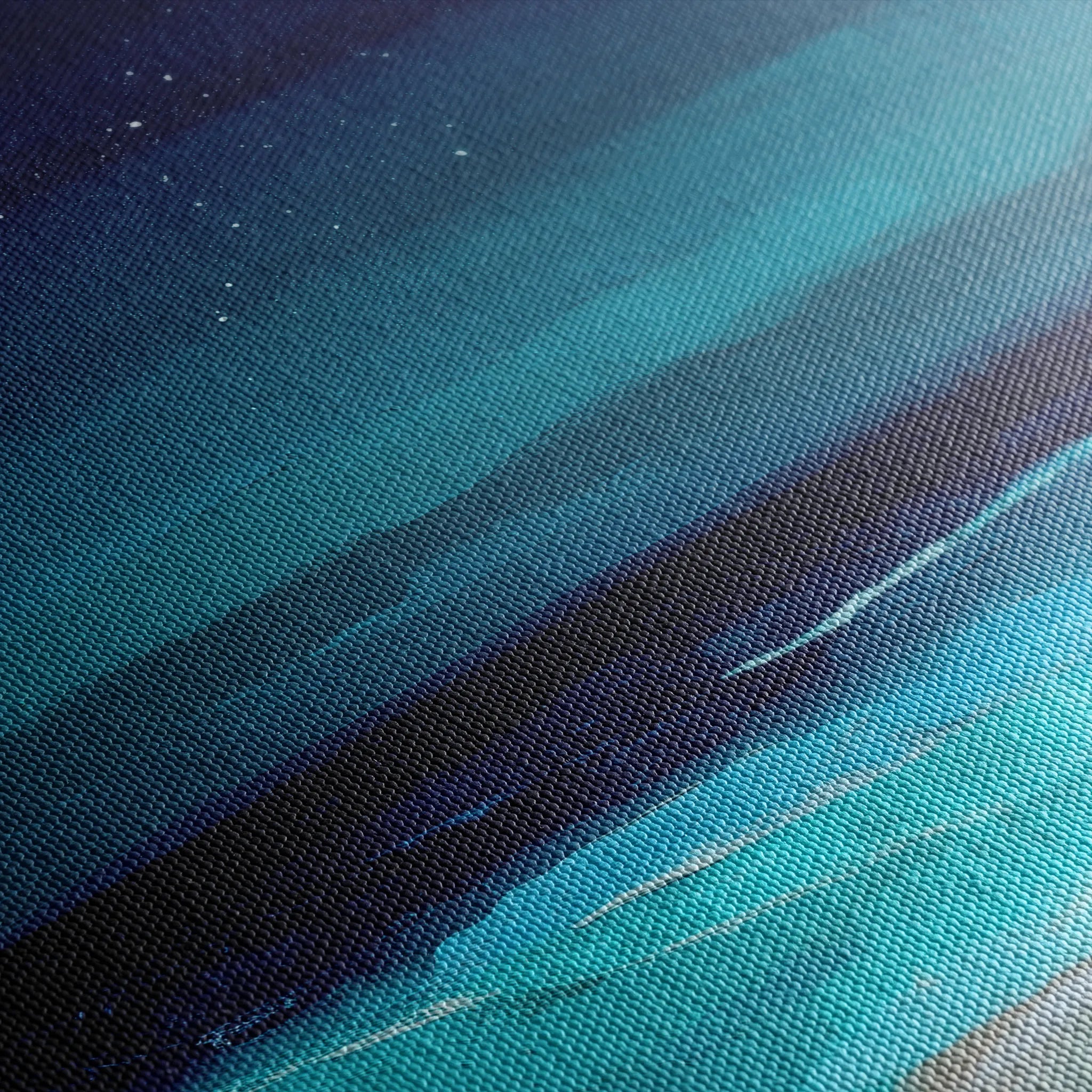 Abstract 2127 Canvas Art 18" x 24" / 45 x 60 cm / Black