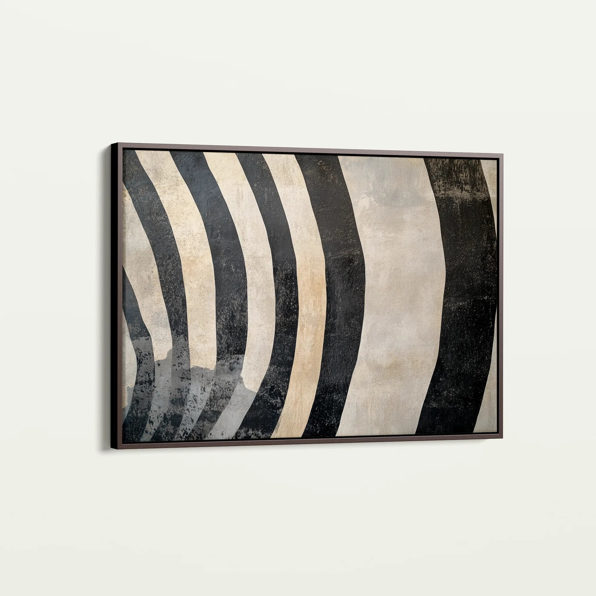 Animals 213 Canvas Art 18" x 24" / 45 x 60 cm / Black