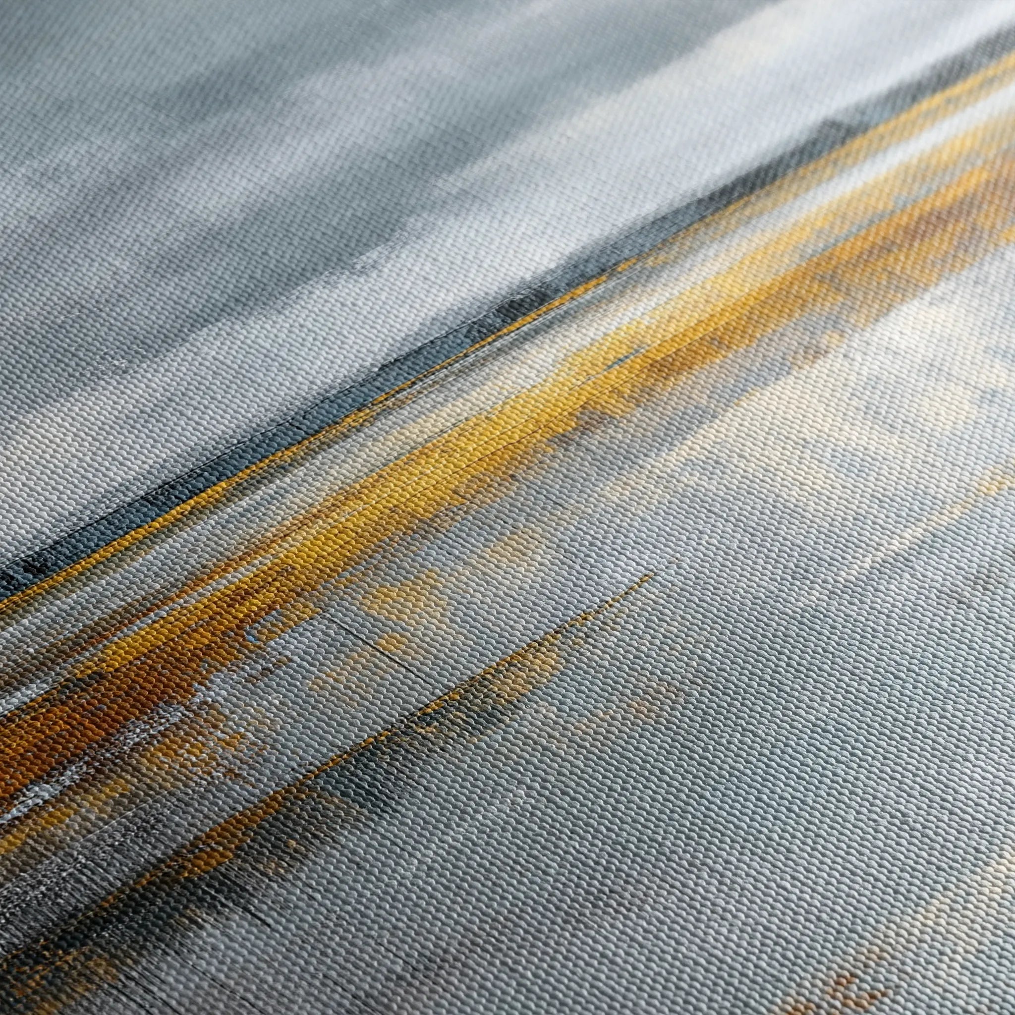 Abstract 2136 Canvas Art 18" x 24" / 45 x 60 cm / Black