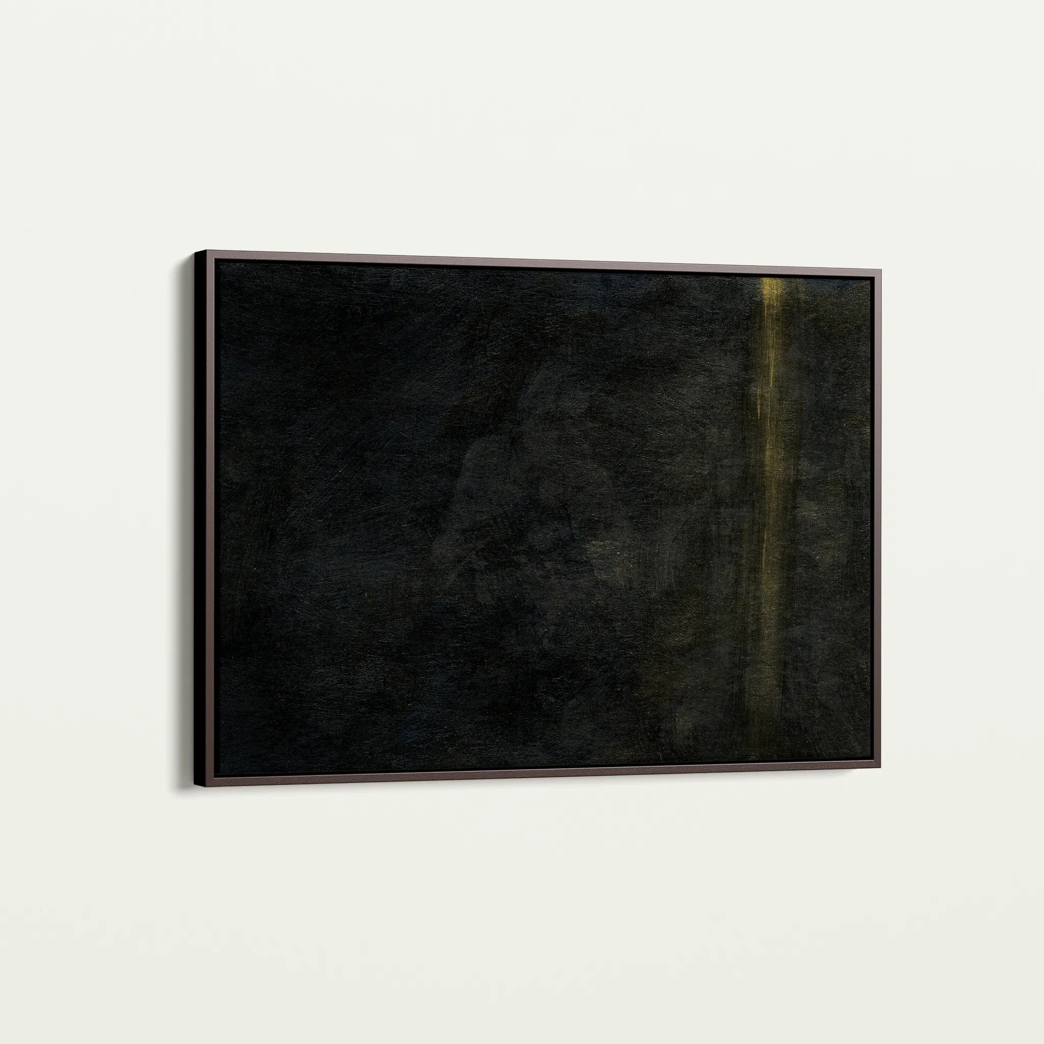 Abstract 214 Canvas Art 18" x 24" / 45 x 60 cm / Black