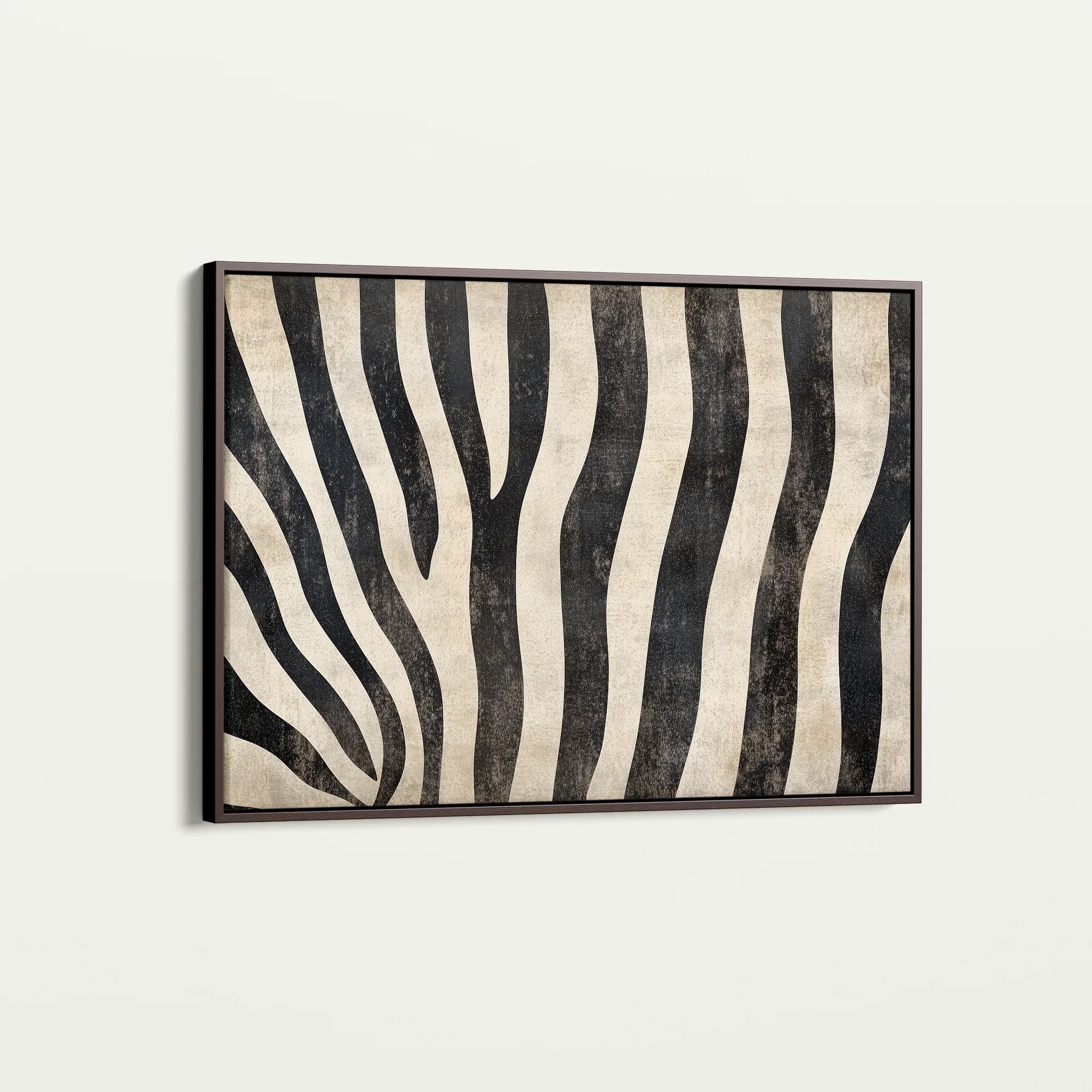 Animals 214 Canvas Art 18" x 24" / 45 x 60 cm / Black