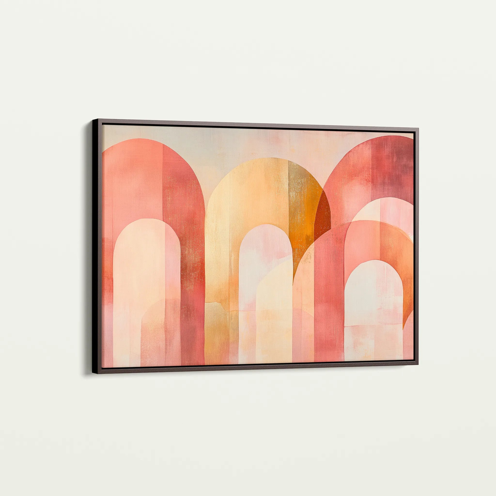 Boho 215 Canvas Art 18" x 24" / 45 x 60 cm / Black