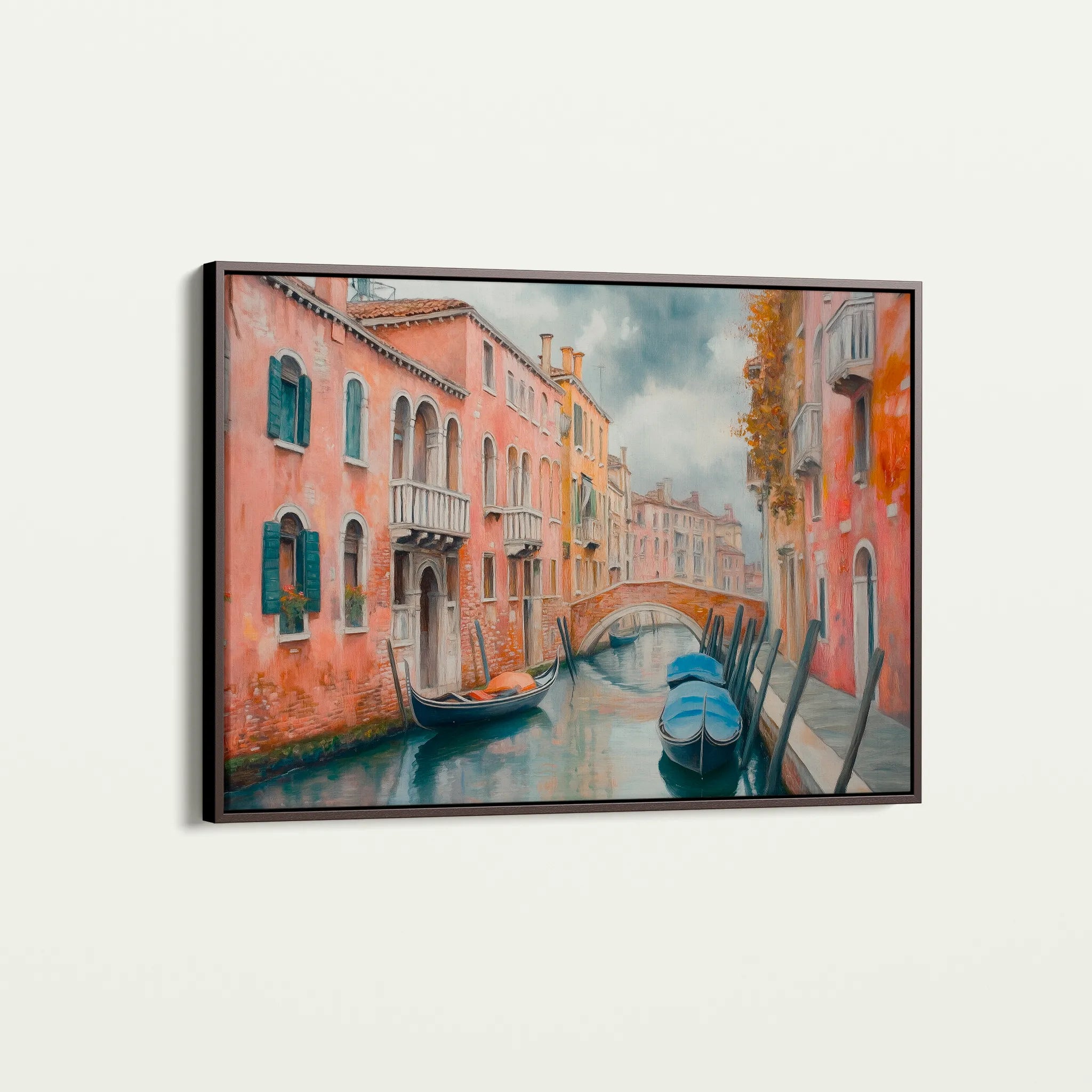 Landscape 215 Canvas Art 18" x 24" / 45 x 60 cm / Black