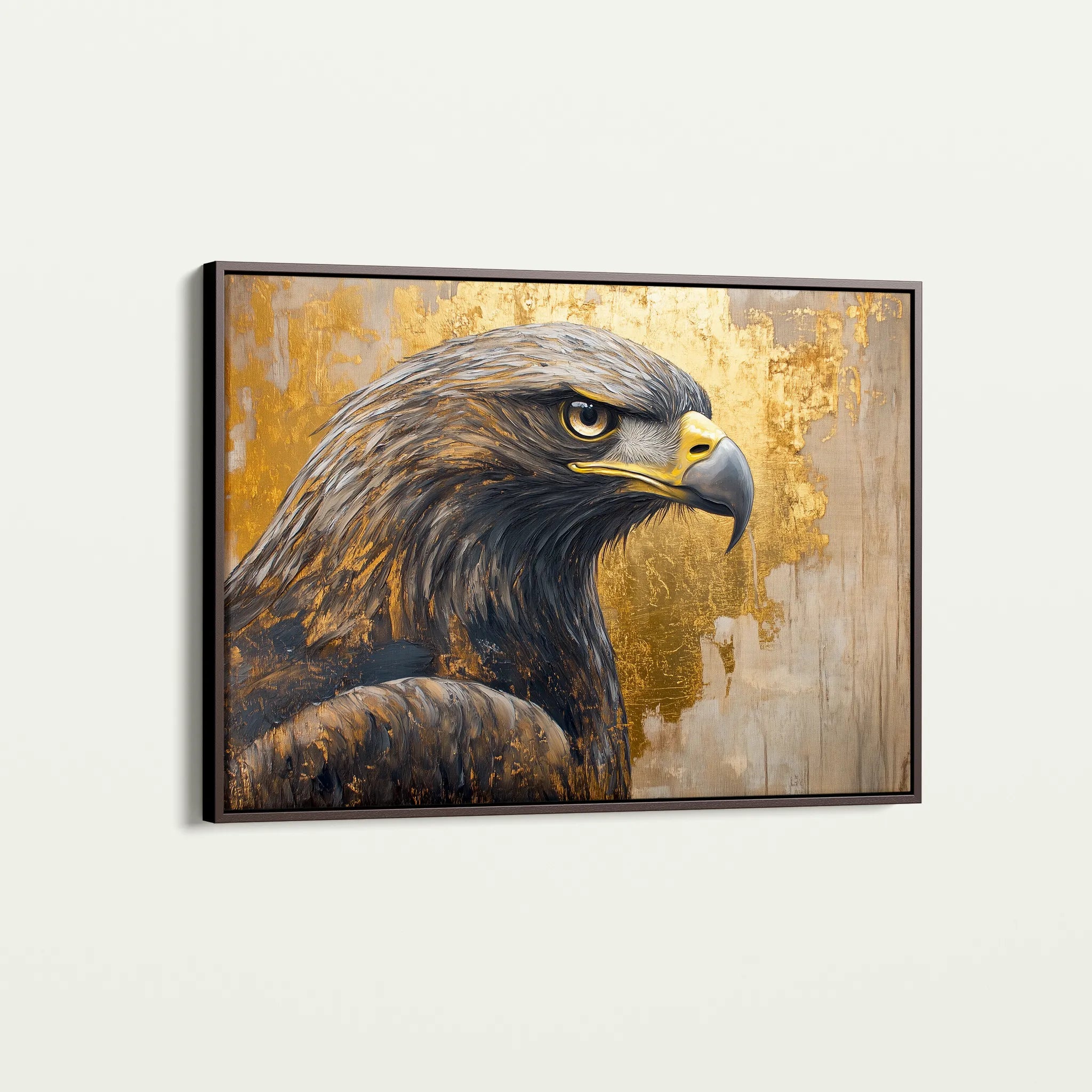 Animals 216 Canvas Art 18" x 24" / 45 x 60 cm / Black