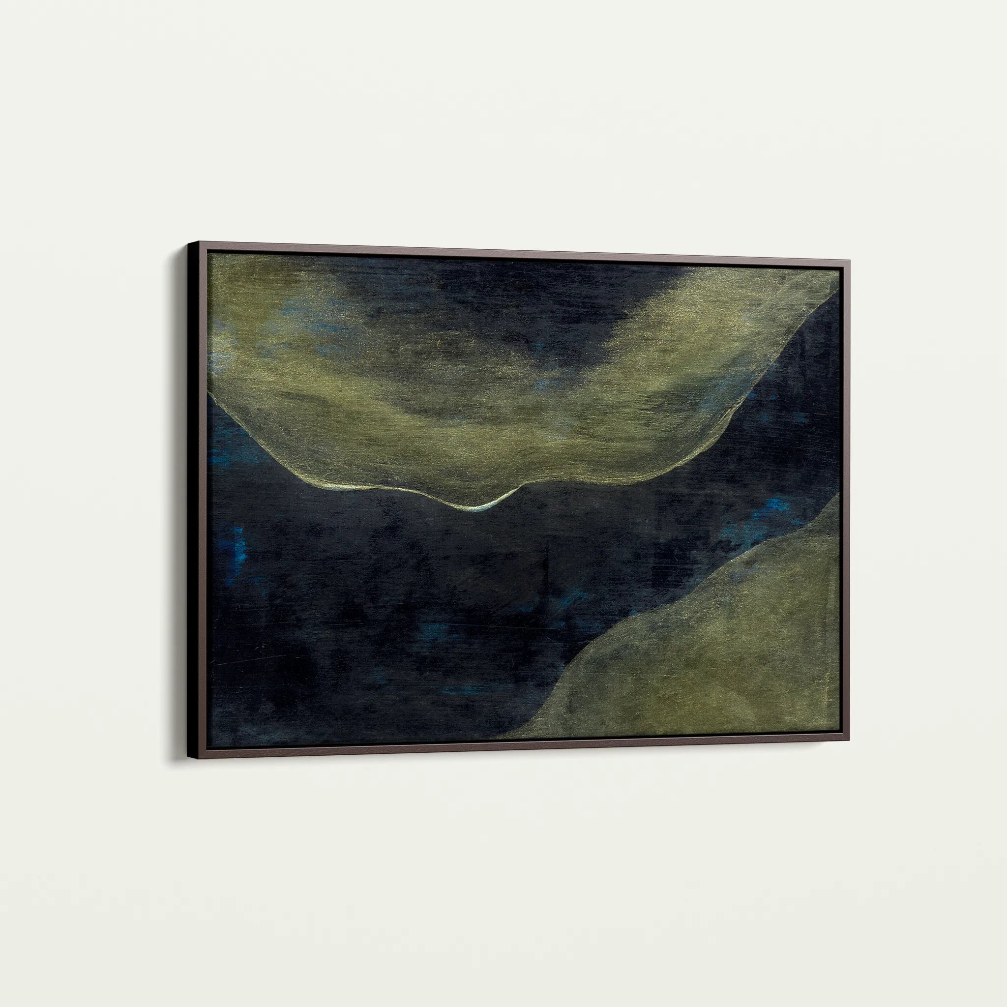 Abstract 217 Canvas Art 18" x 24" / 45 x 60 cm / Black