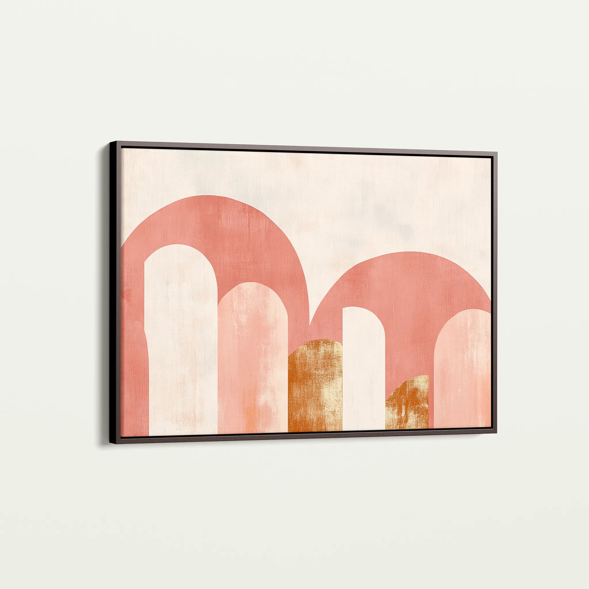 Boho 217 Canvas Art 18" x 24" / 45 x 60 cm / Black