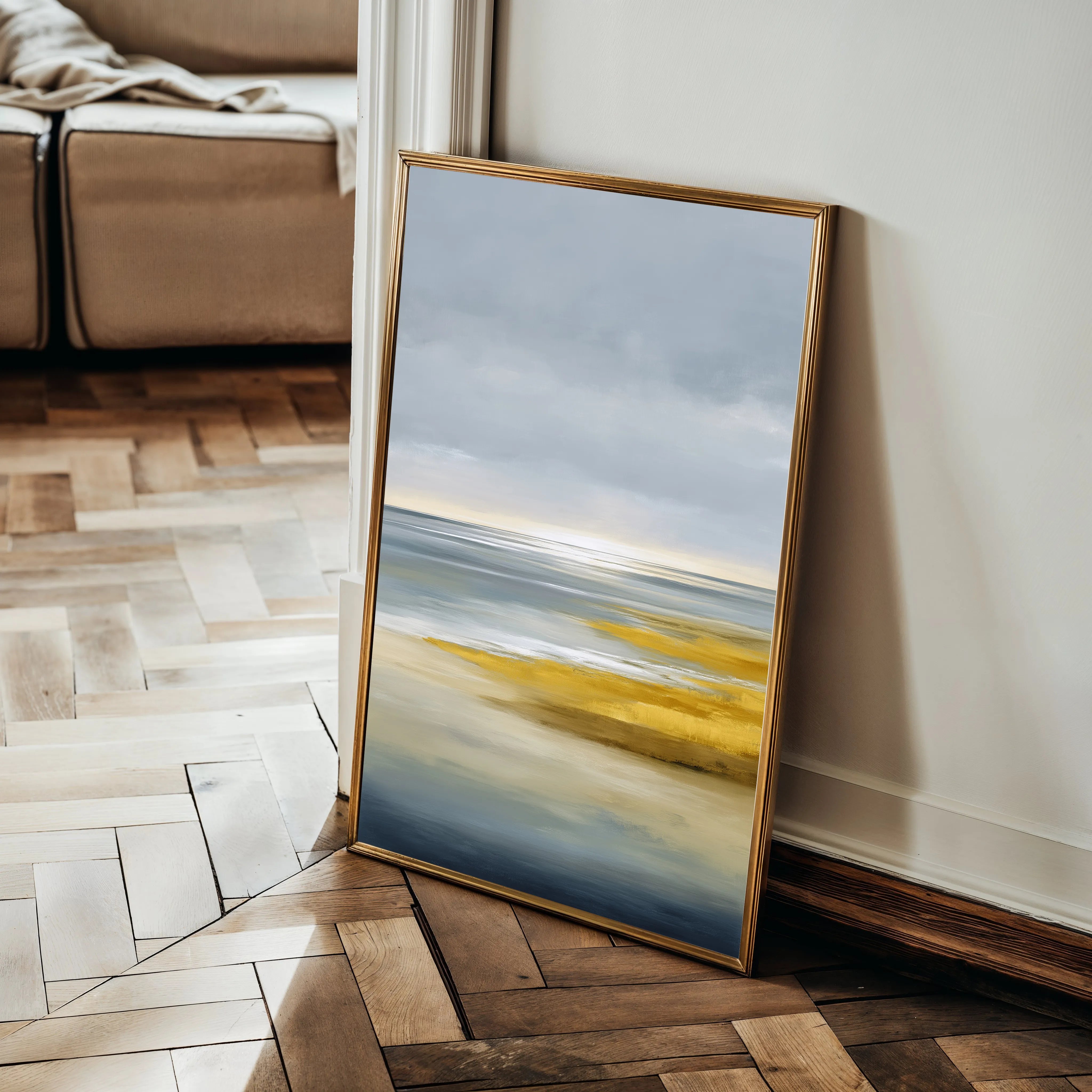 Abstract 2178 Canvas Art 18" x 24" / 45 x 60 cm / Black