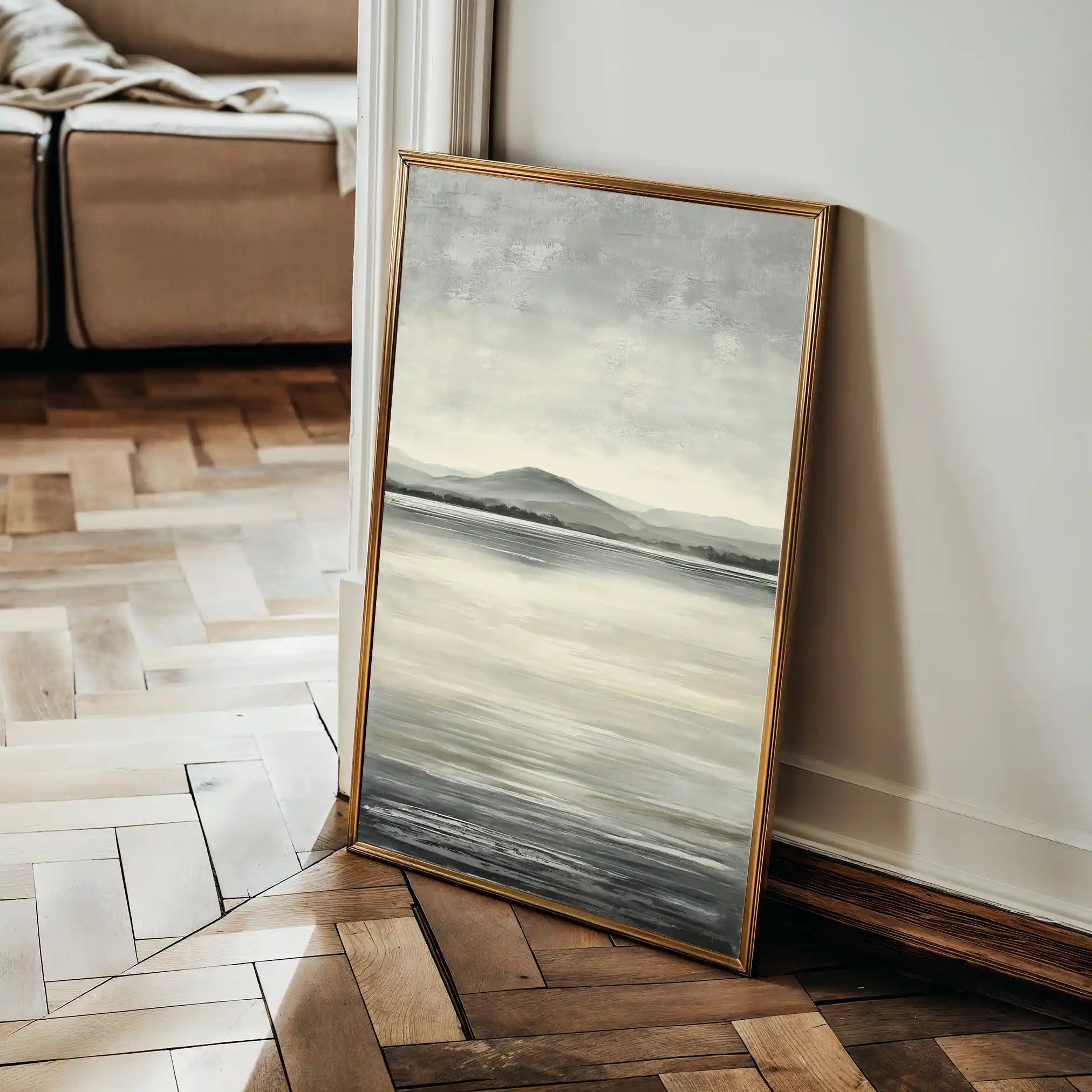 Abstract 2179 Canvas Art 18" x 24" / 45 x 60 cm / Black