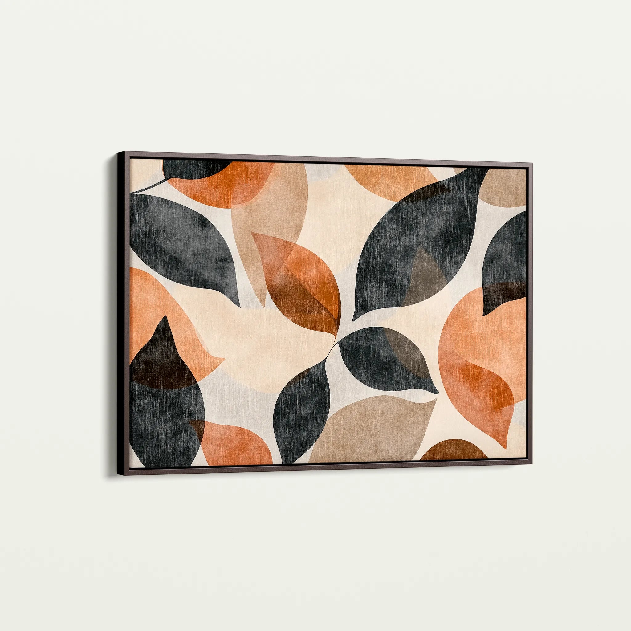 Boho 218 Canvas Art 18" x 24" / 45 x 60 cm / Black