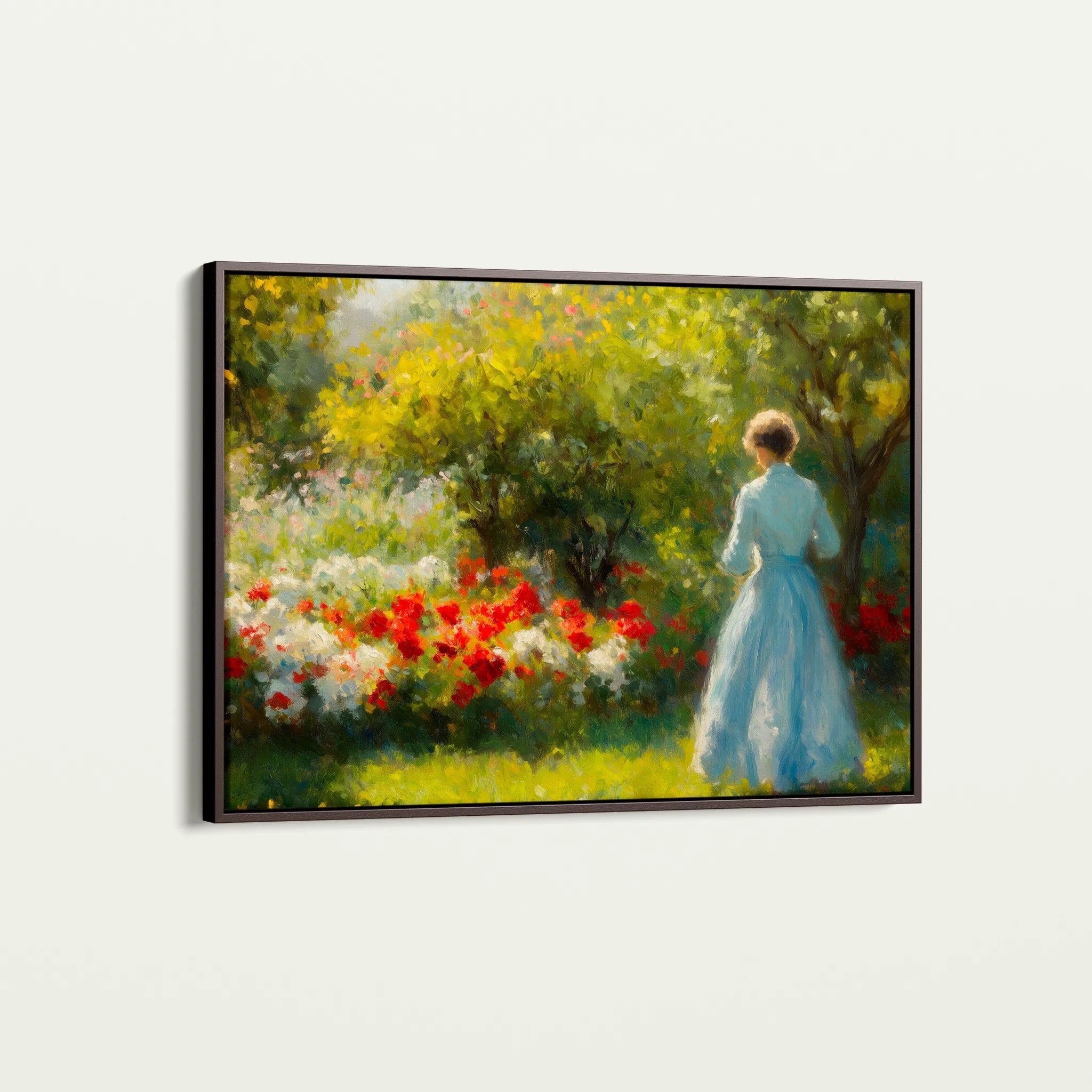 Landscape 218 Canvas Art 18" x 24" / 45 x 60 cm / Black