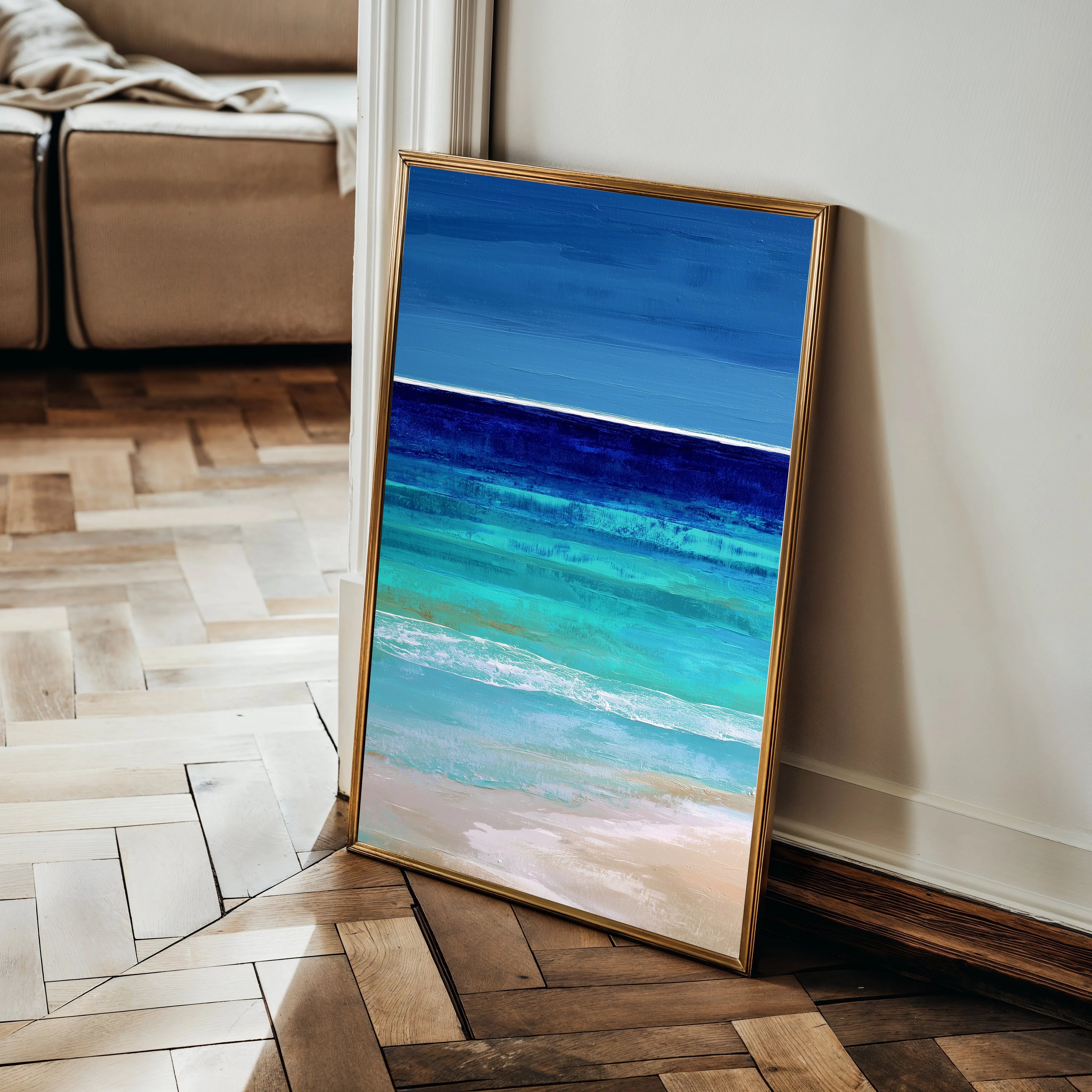 Abstract 2186 Canvas Art 18" x 24" / 45 x 60 cm / Black