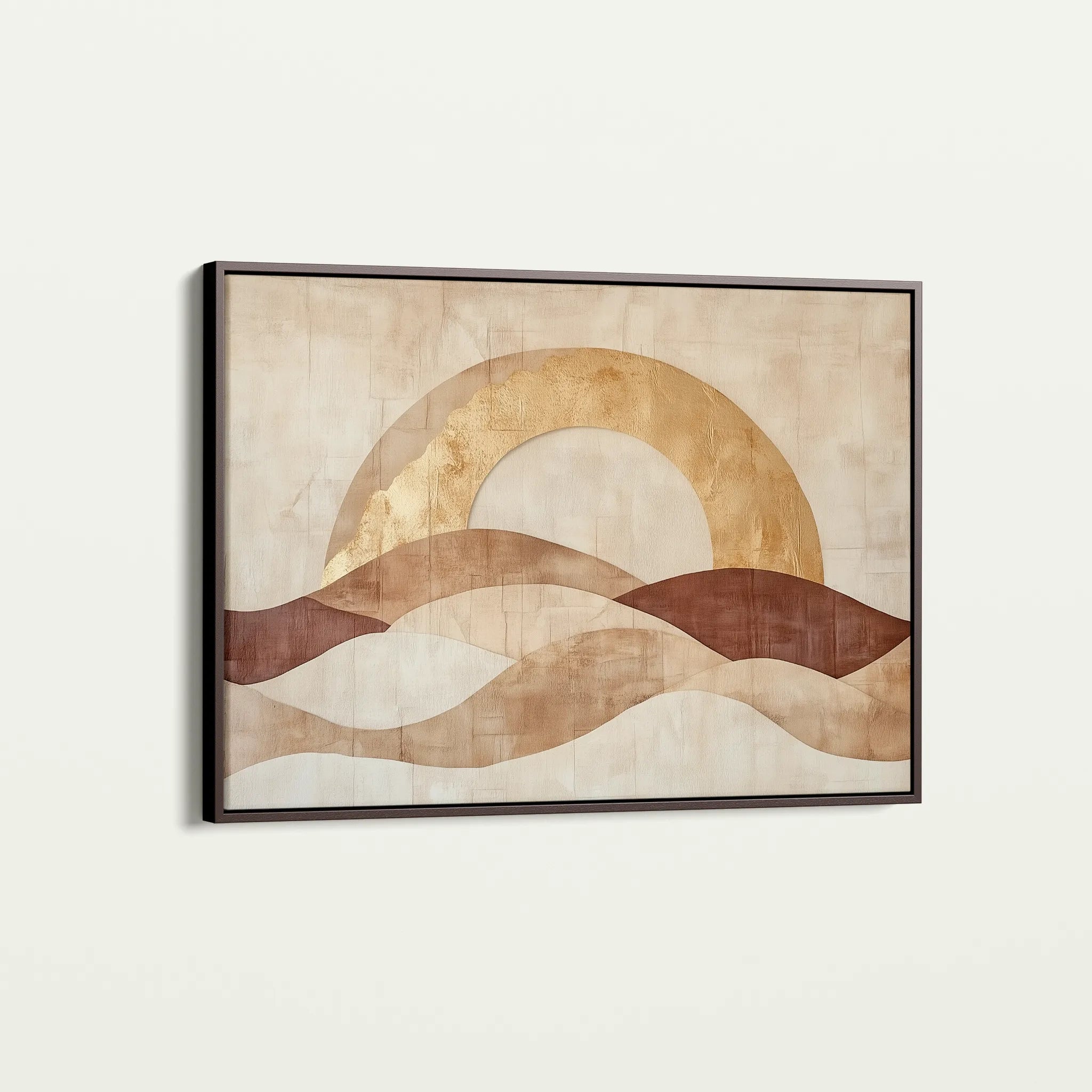 Boho 220 Canvas Art 18" x 24" / 45 x 60 cm / Black