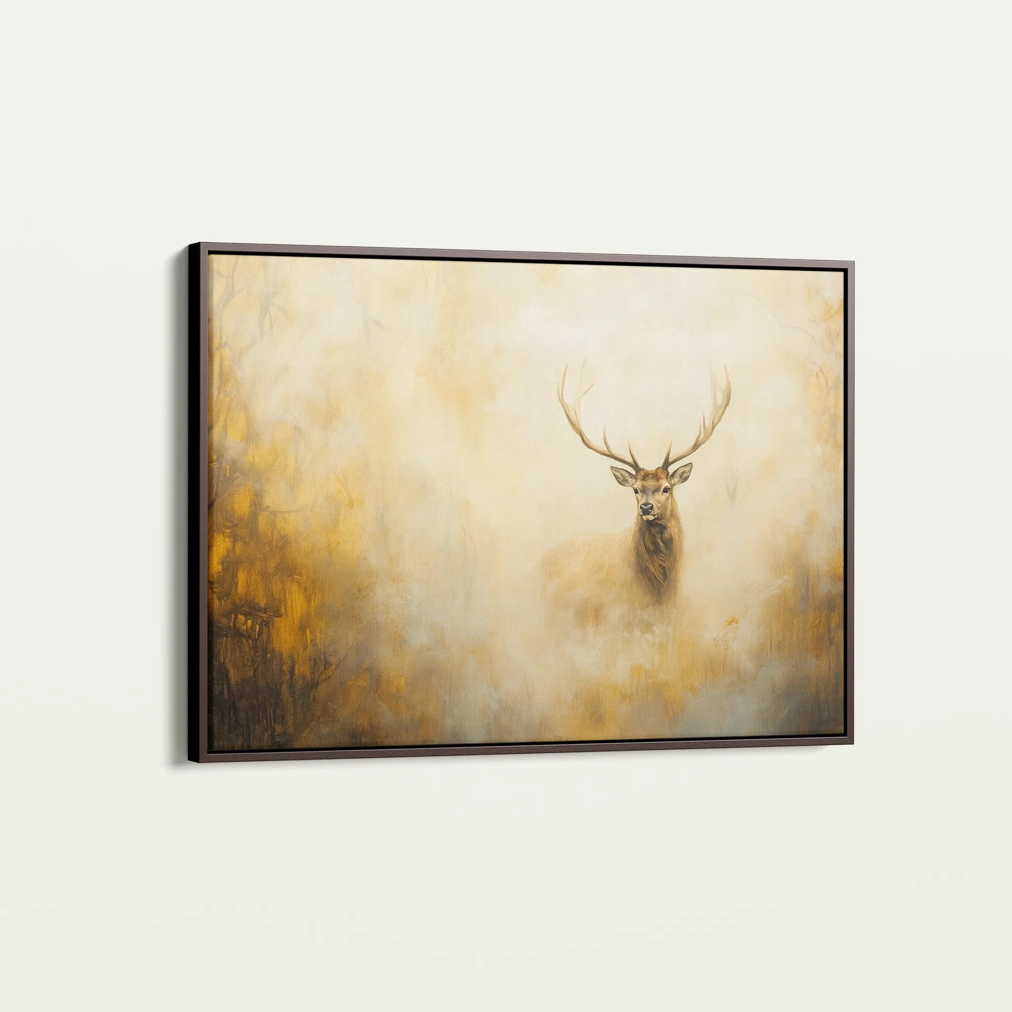 Animals 221 Canvas Art 18" x 24" / 45 x 60 cm / Black