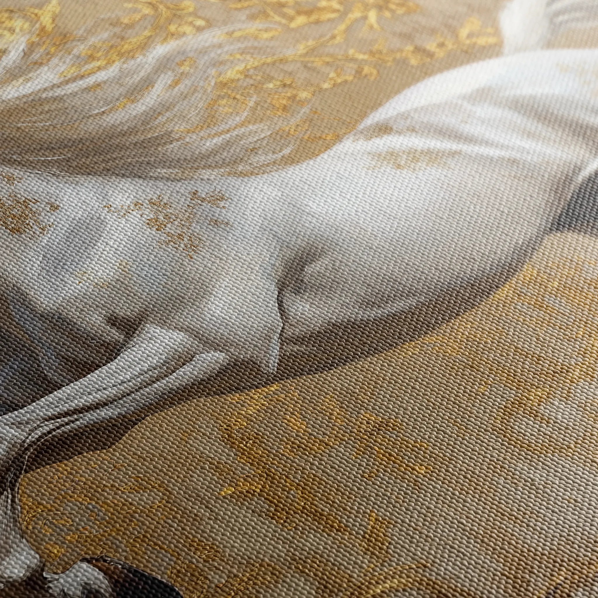 Horses 224 Canvas Art 18" x 24" / 45 x 60 cm / Black