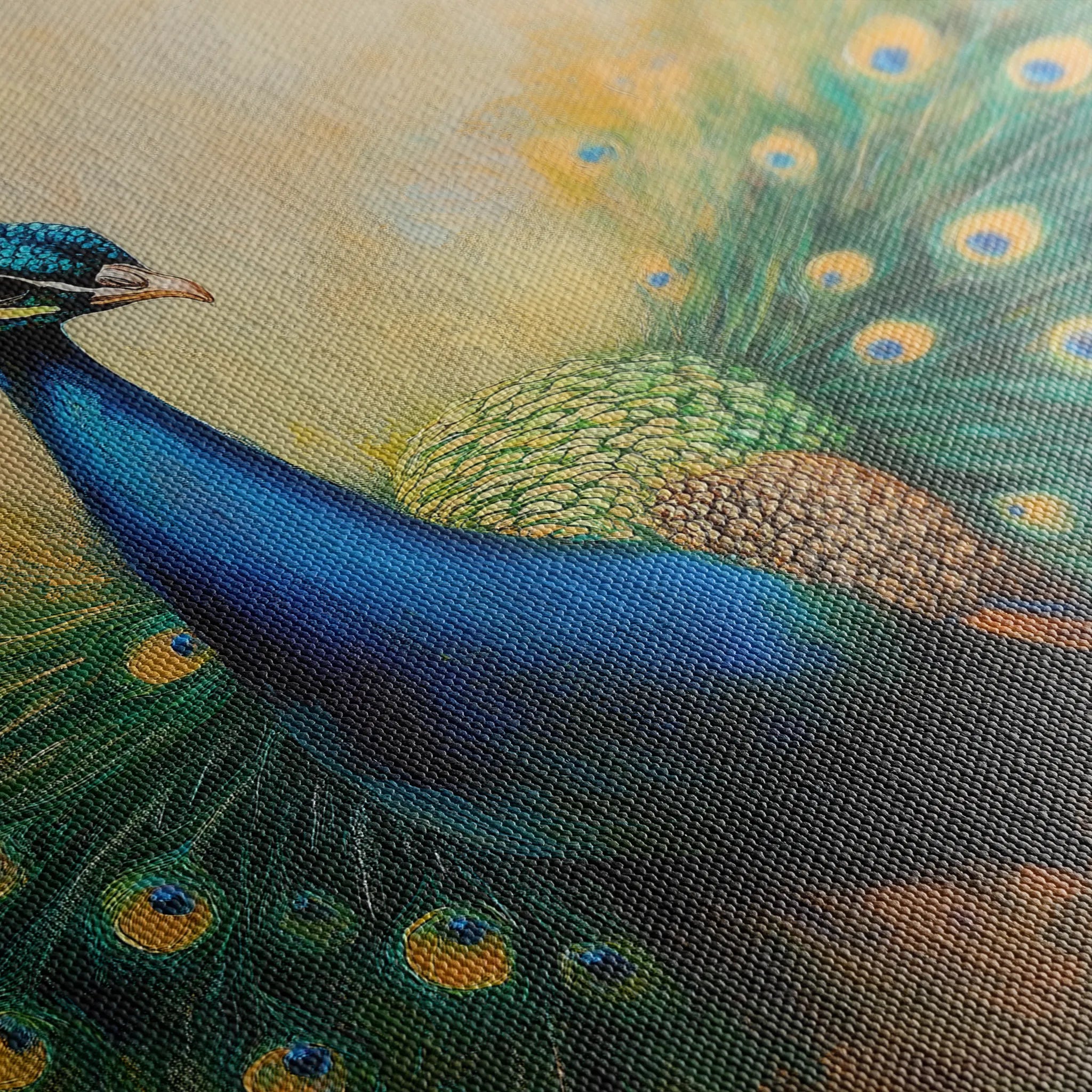 Animals 225 Canvas Art 18" x 24" / 45 x 60 cm / Black