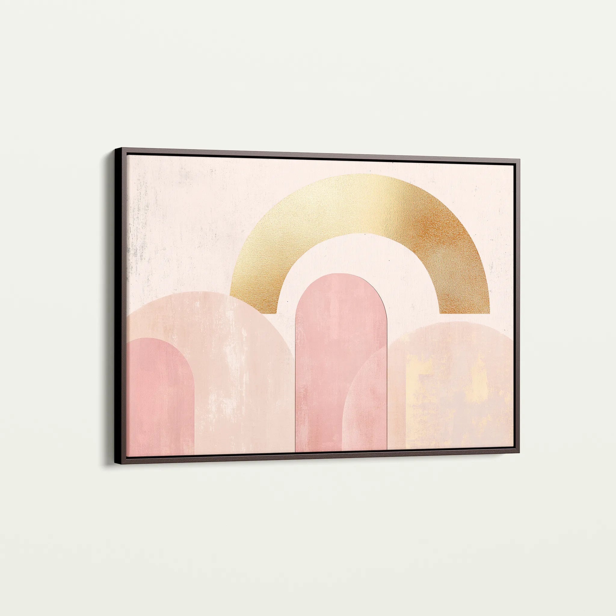 Boho 226 Canvas Art 18" x 24" / 45 x 60 cm / Black