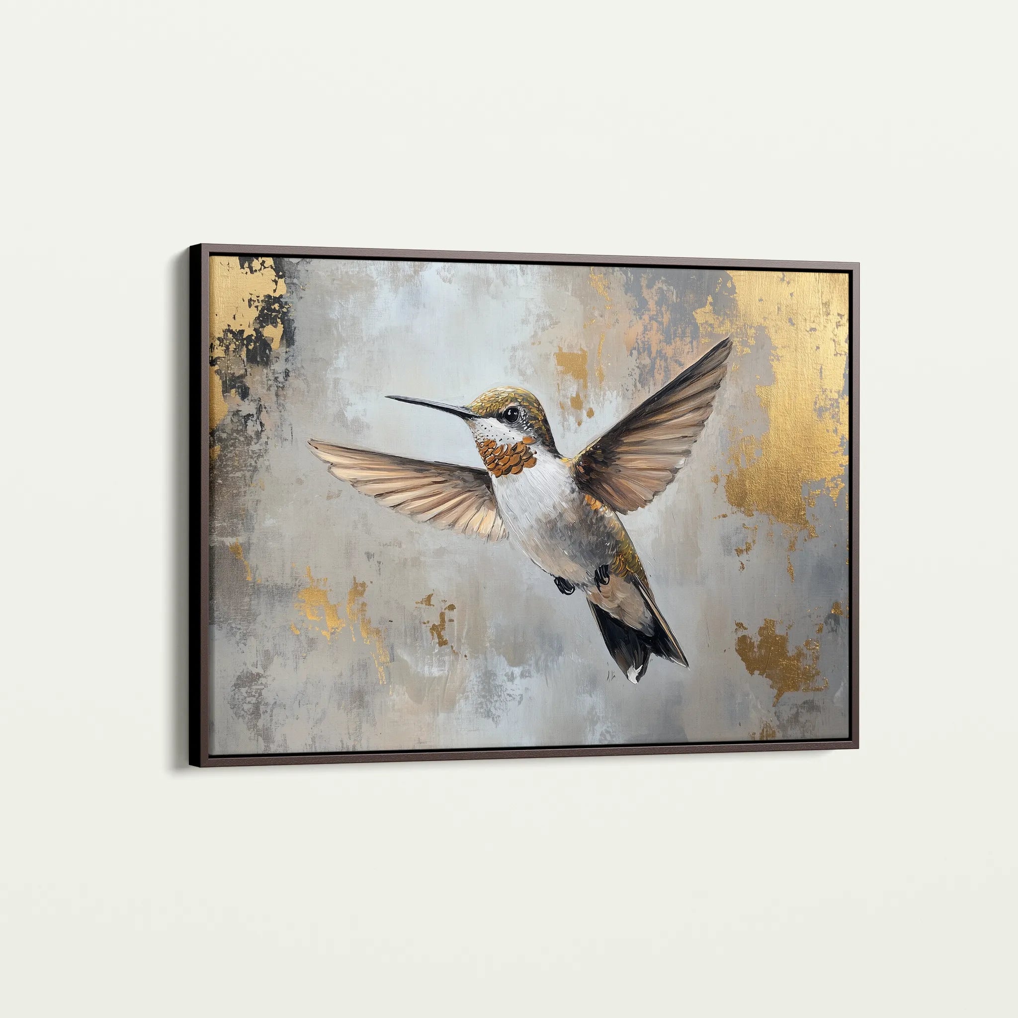 Animals 227 Canvas Art 18" x 24" / 45 x 60 cm / Black
