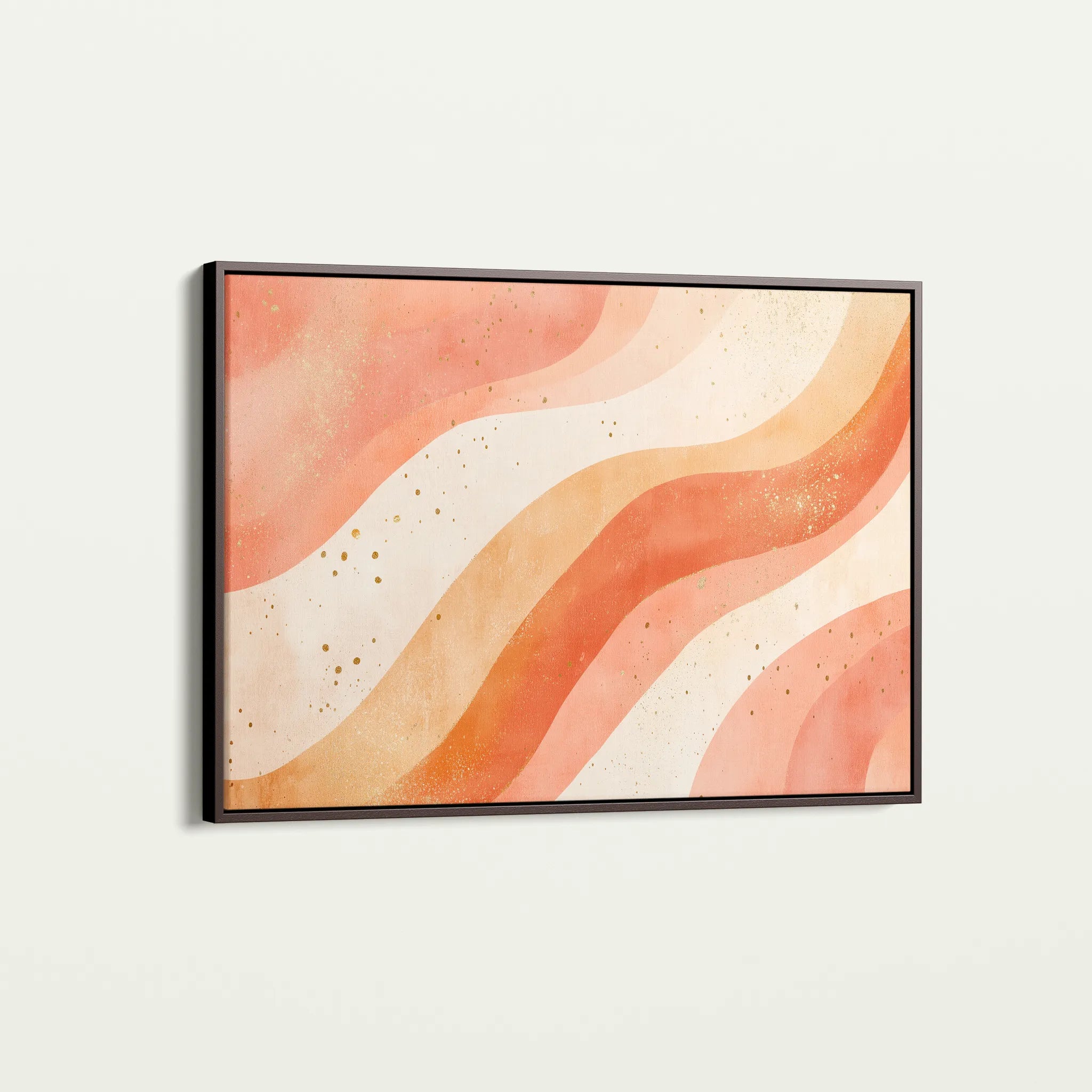 Boho 227 Canvas Art 18" x 24" / 45 x 60 cm / Black