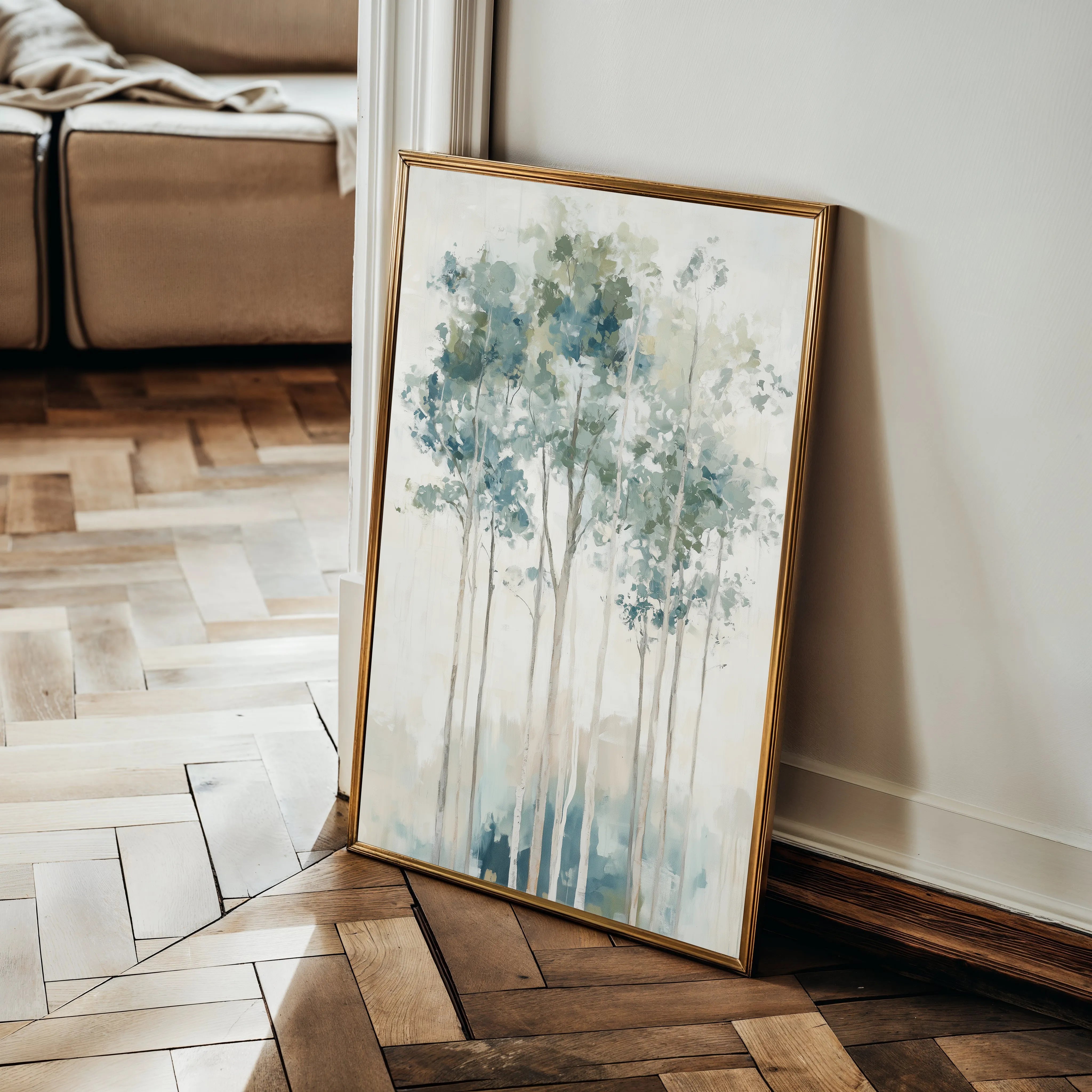 Landscape 227 Canvas Art 18" x 24" / 45 x 60 cm / Black