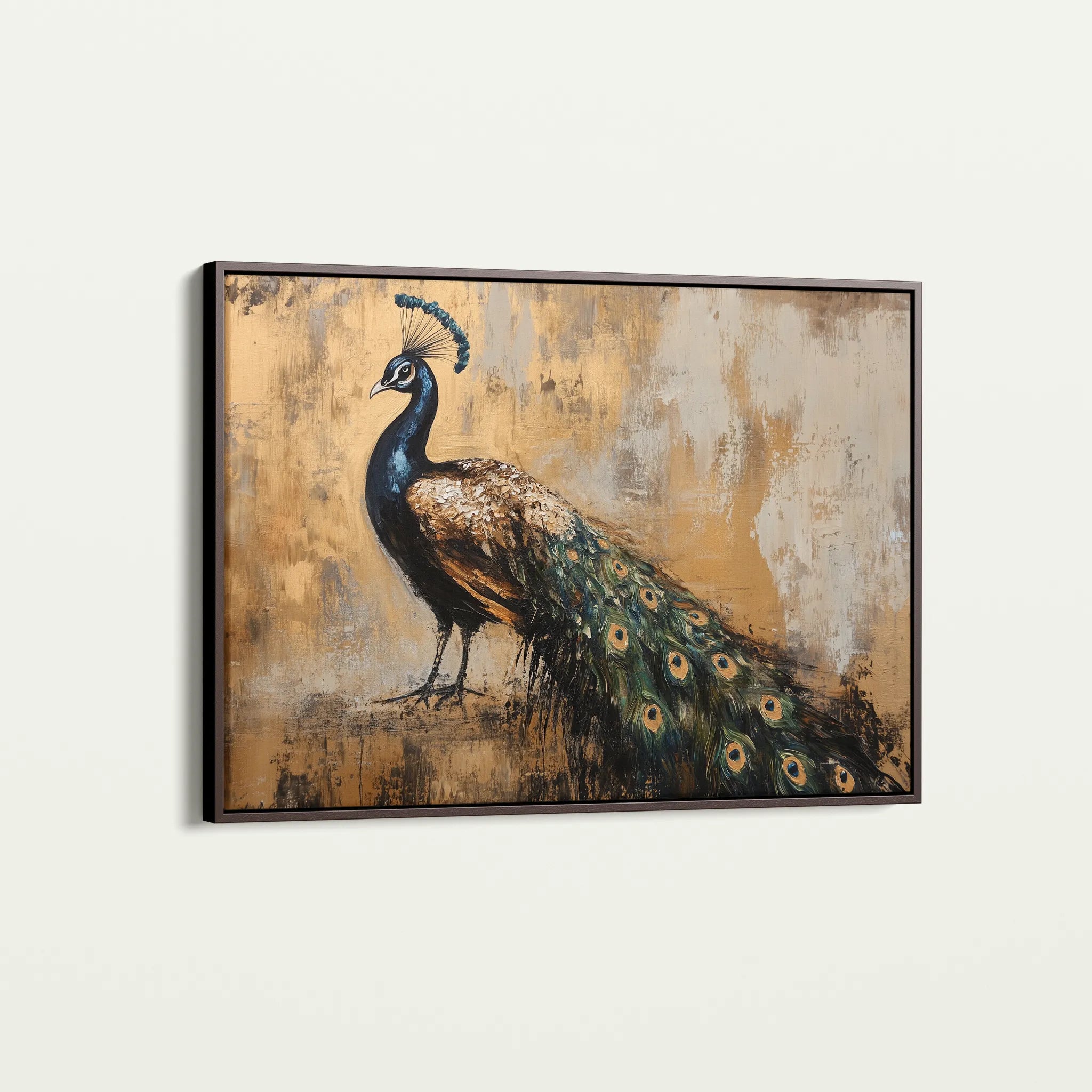Animals 228 Canvas Art 18" x 24" / 45 x 60 cm / Black