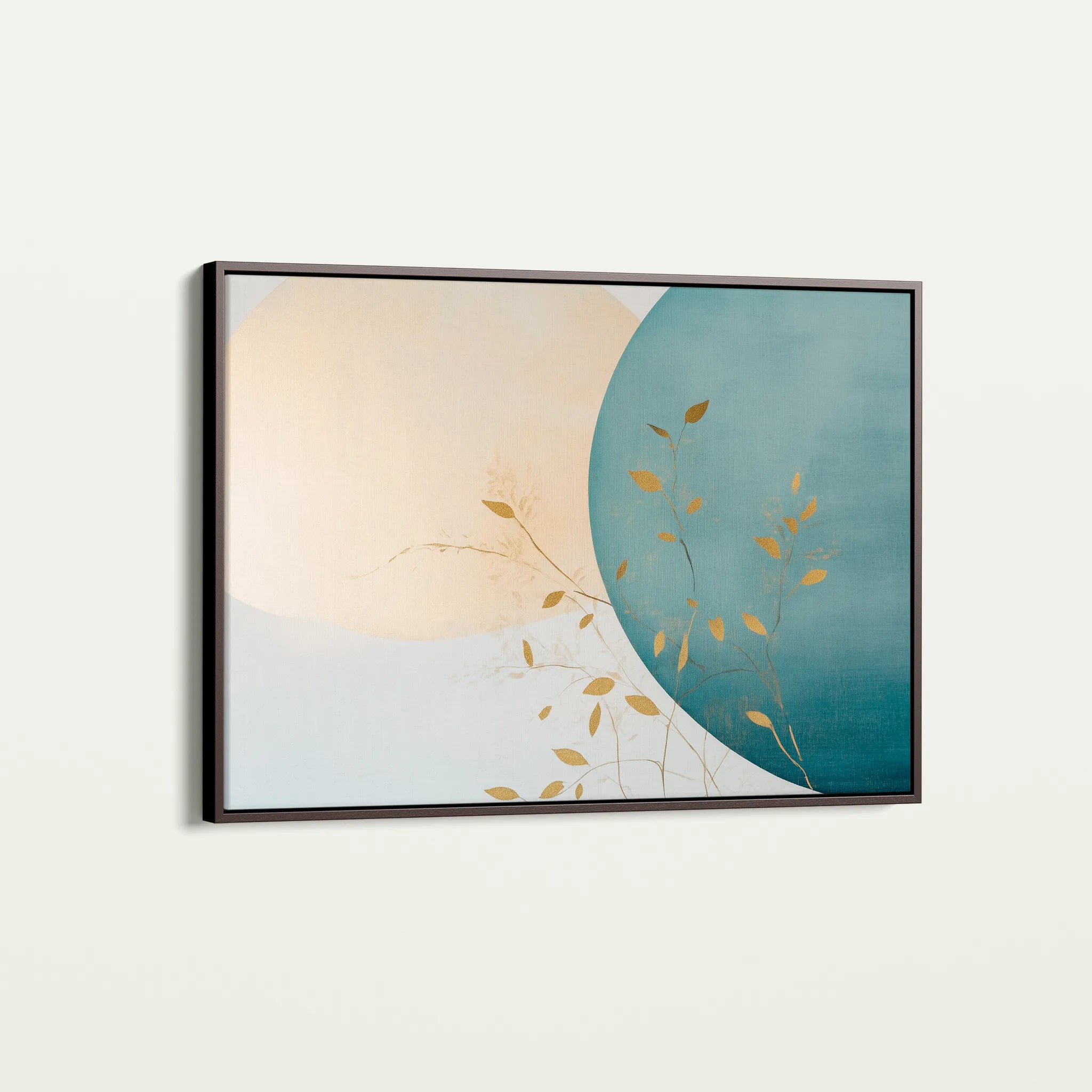 Boho 228 Canvas Art 18" x 24" / 45 x 60 cm / Black