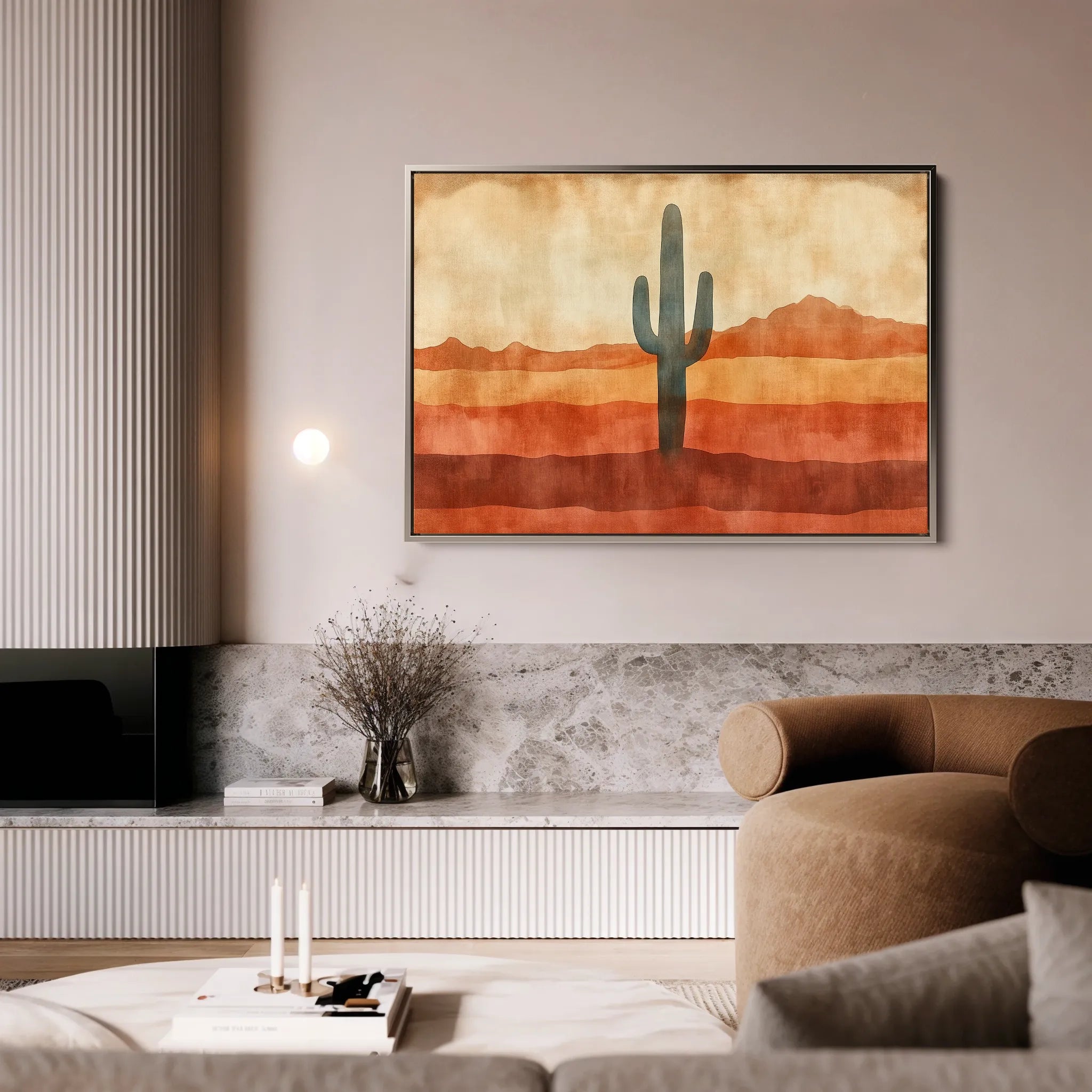 Boho 229 Canvas Art 18" x 24" / 45 x 60 cm / Black
