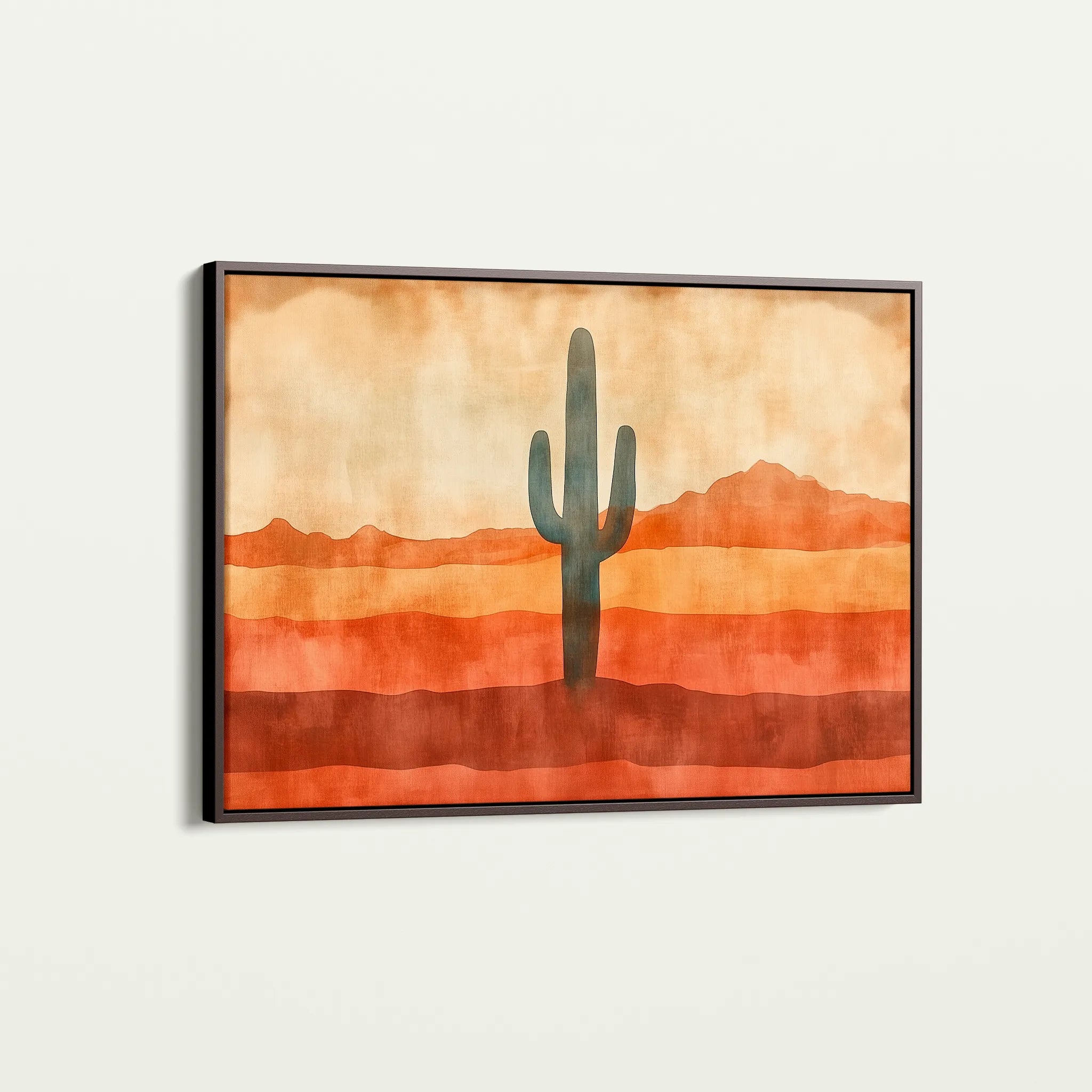 Boho 229 Canvas Art 18" x 24" / 45 x 60 cm / Black