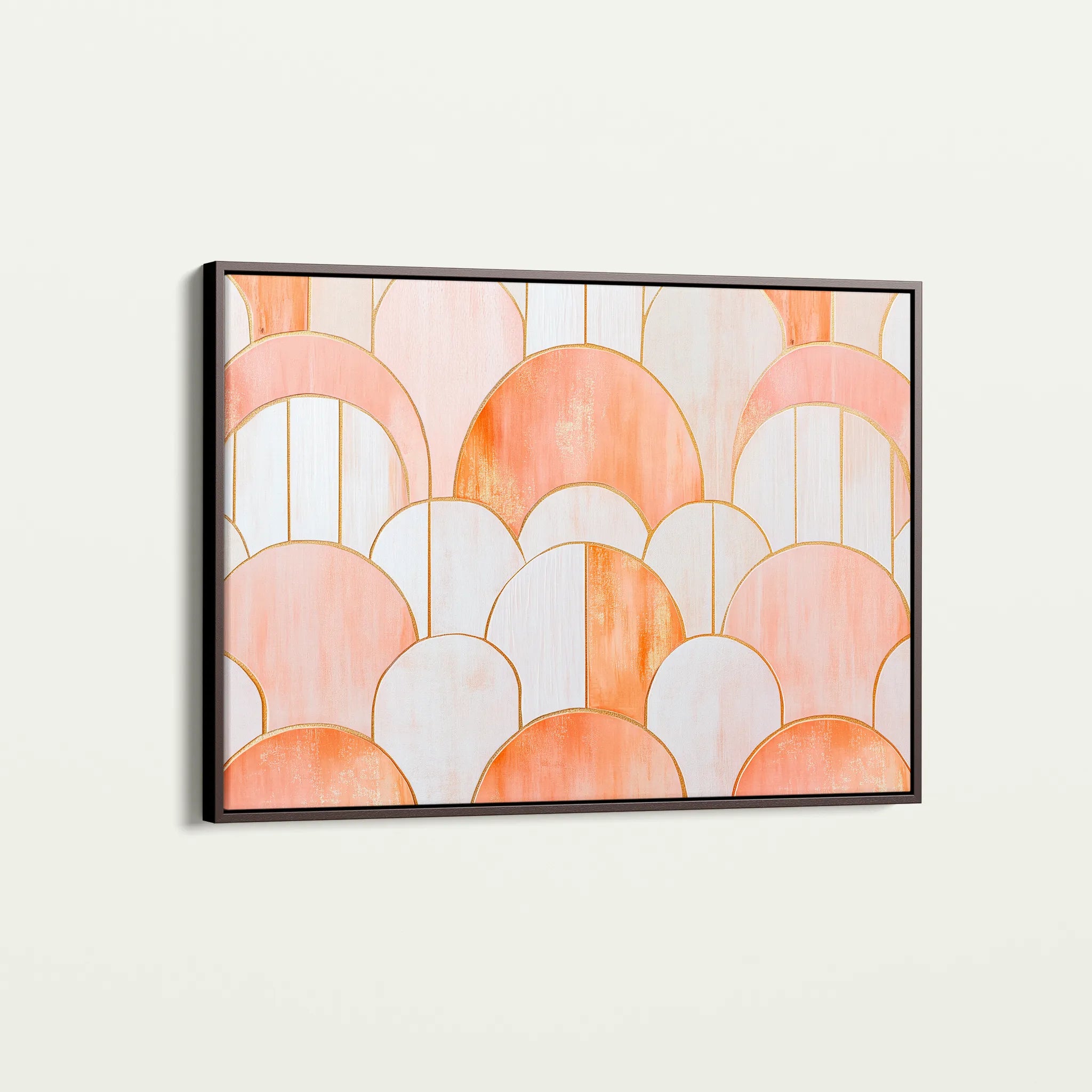 Boho 234 Canvas Art 18" x 24" / 45 x 60 cm / Black