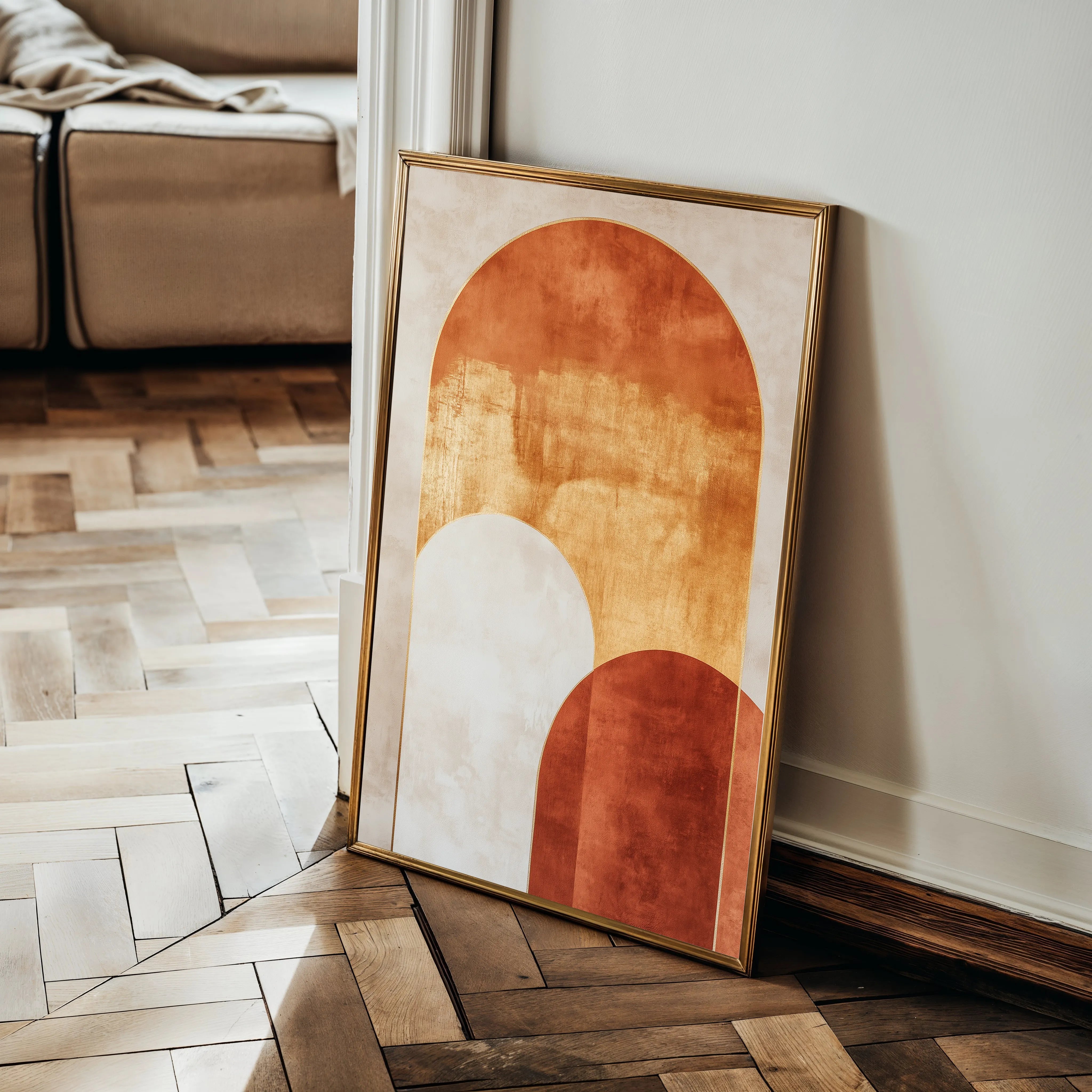 Boho 235 Canvas Art 18" x 24" / 45 x 60 cm / Black