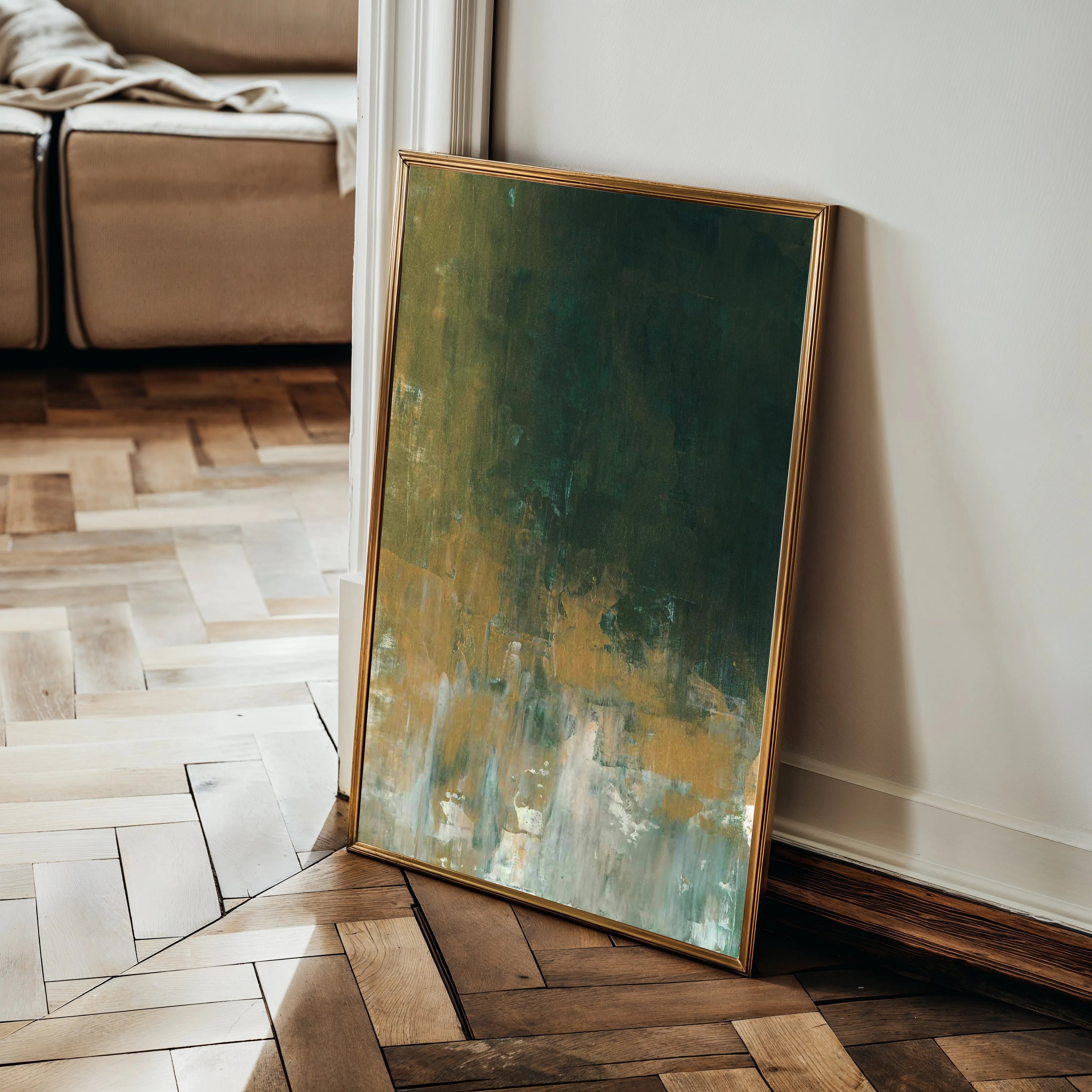 Abstract 236 Canvas Art 18" x 24" / 45 x 60 cm / Black