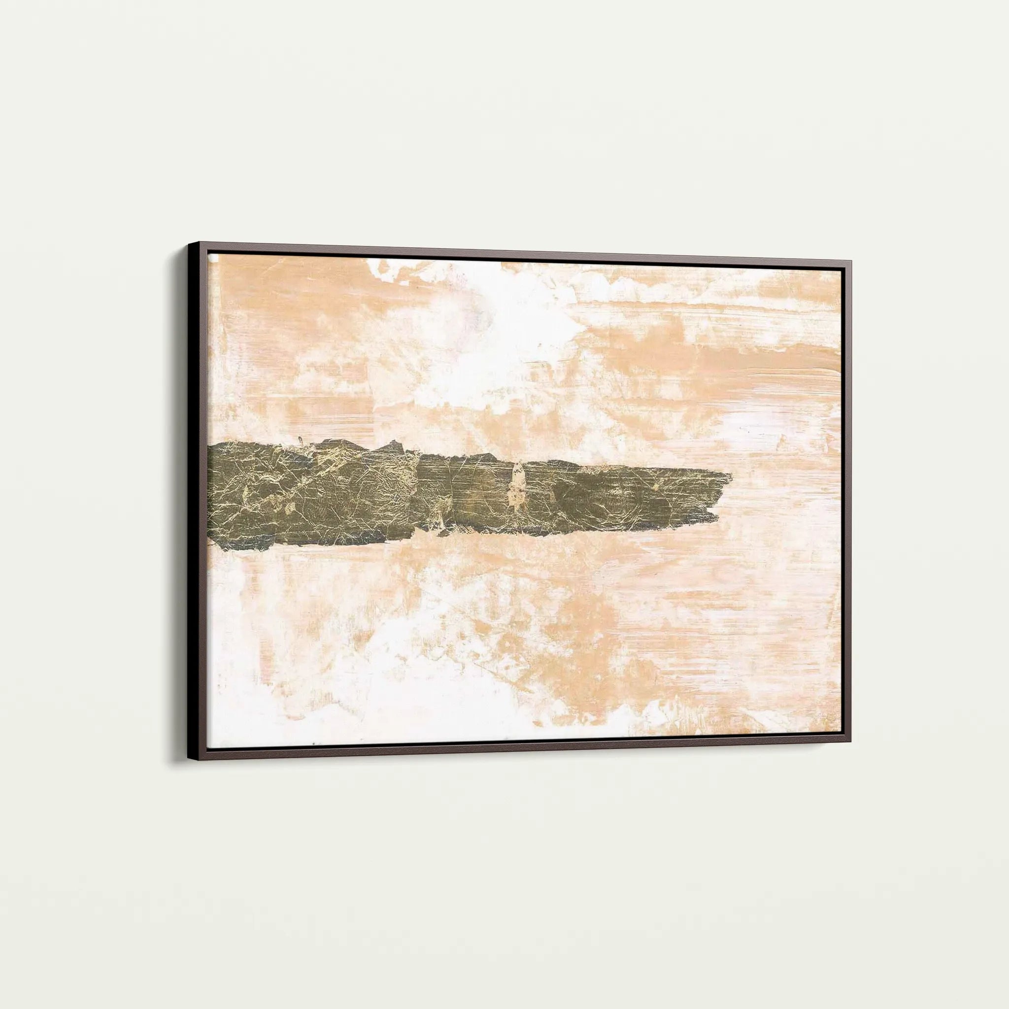Abstract 237 Canvas Art 18" x 24" / 45 x 60 cm / Black