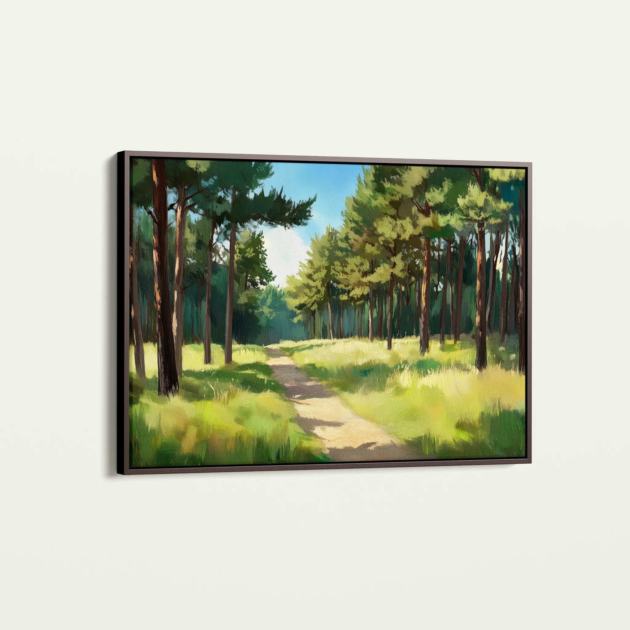 Landscape 239 Canvas Art 18" x 24" / 45 x 60 cm / Black