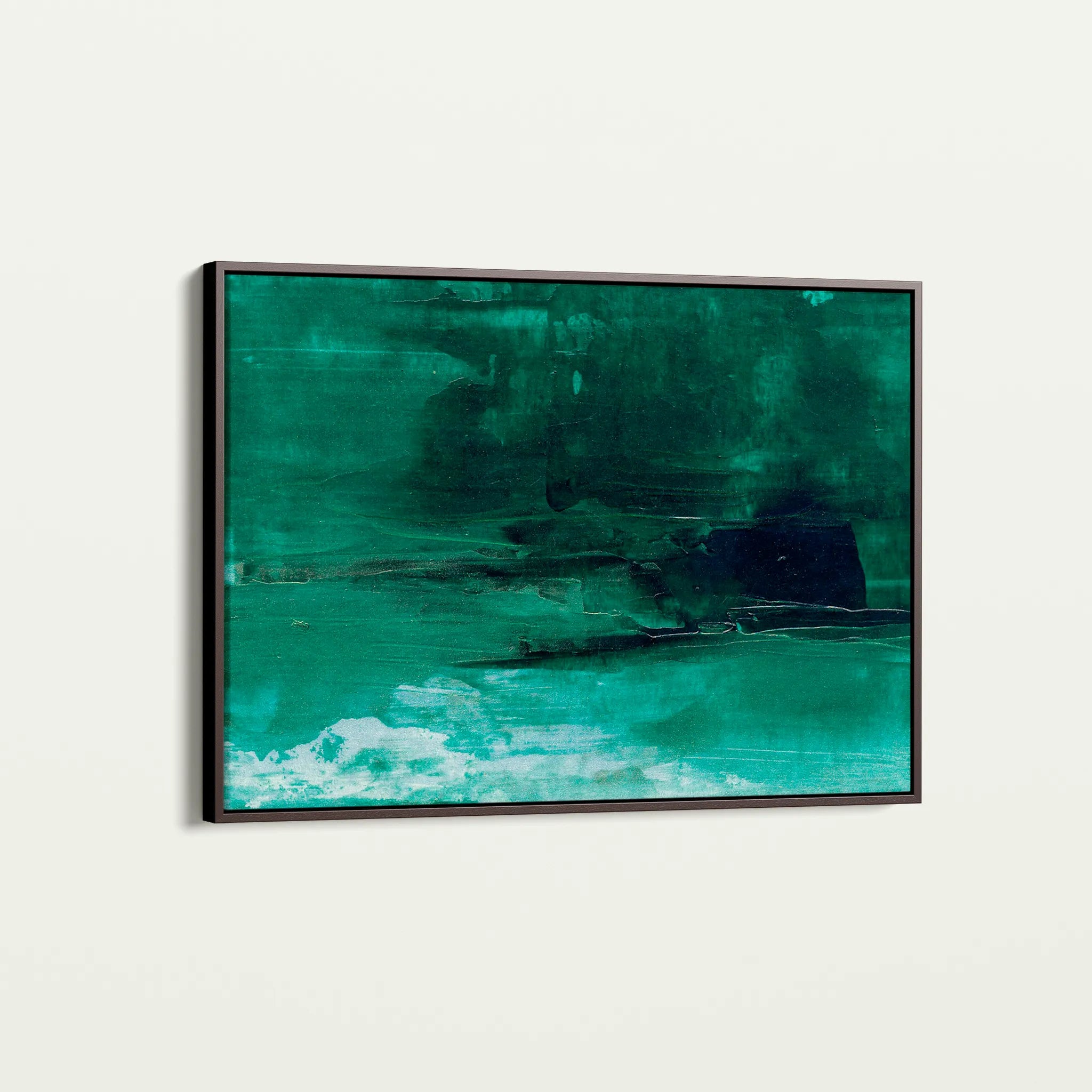Abstract 241 Canvas Art 18" x 24" / 45 x 60 cm / Black