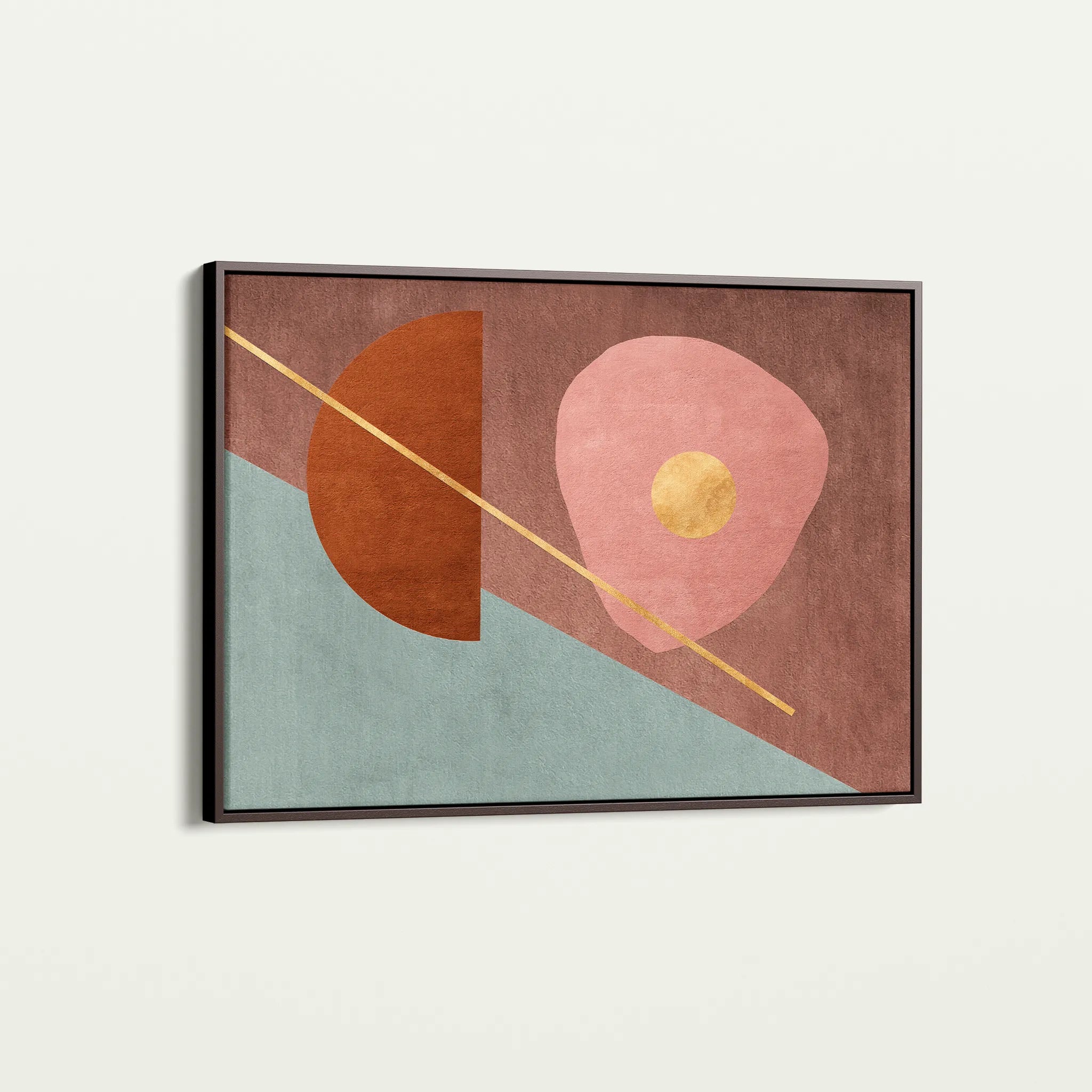 Boho 246 Canvas Art 18" x 24" / 45 x 60 cm / Black