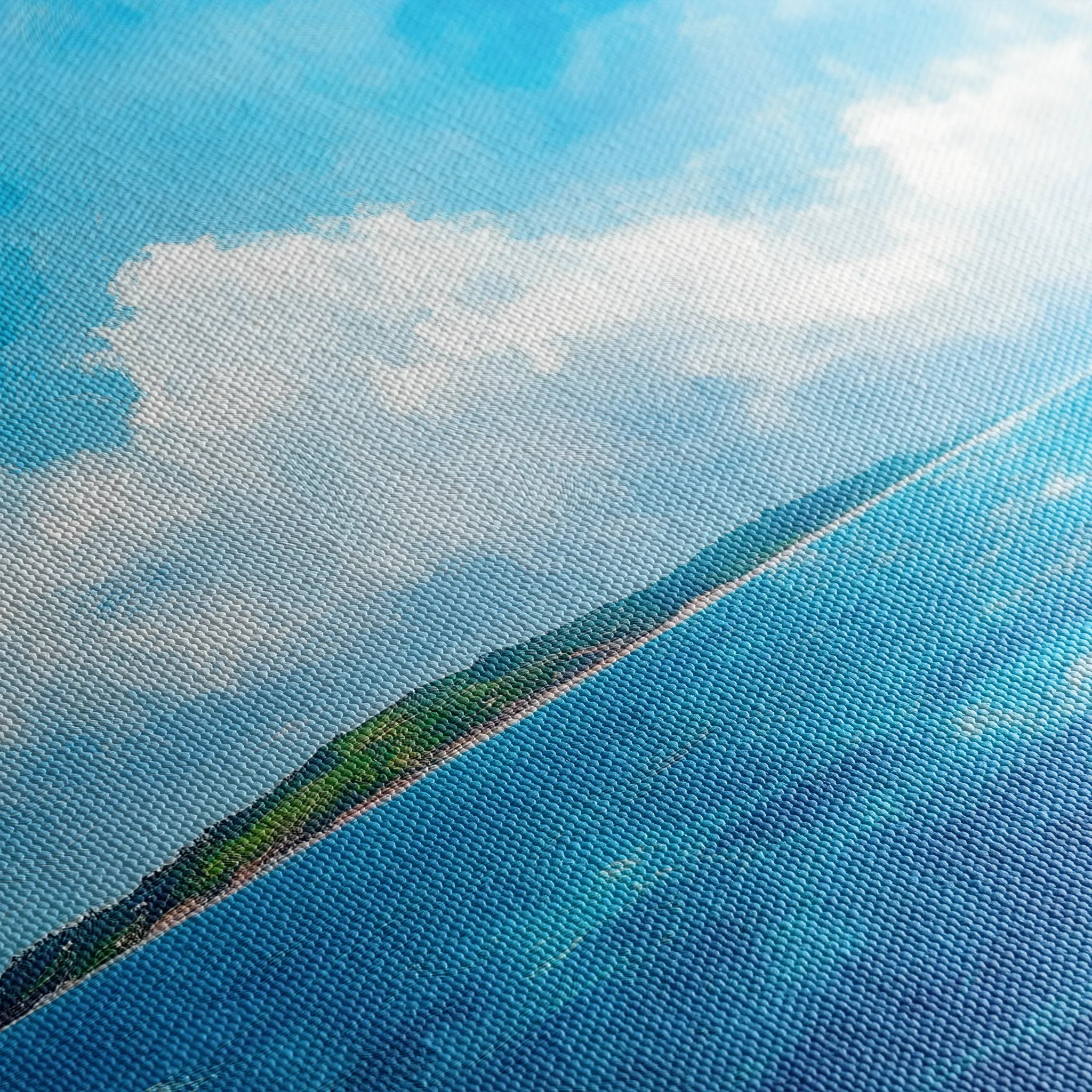 Landscape 246 Canvas Art 18" x 24" / 45 x 60 cm / Black