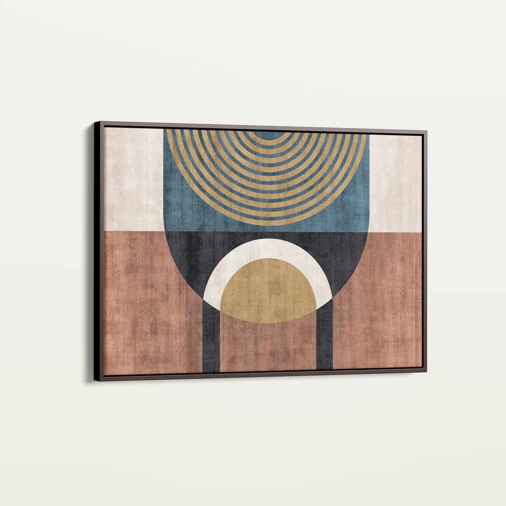 Boho 249 Canvas Art 18" x 24" / 45 x 60 cm / Black
