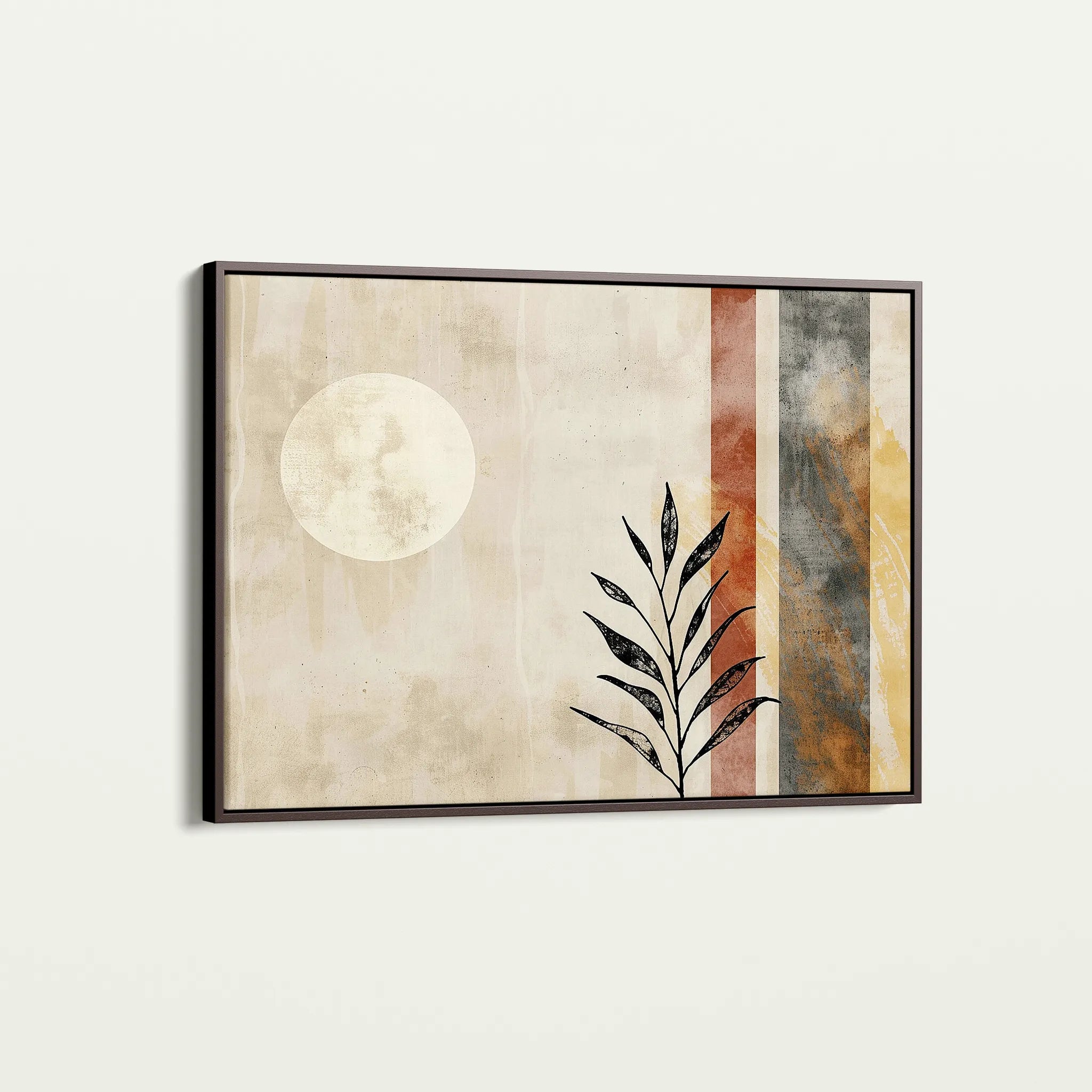 Boho 250 Canvas Art 18" x 24" / 45 x 60 cm / Black