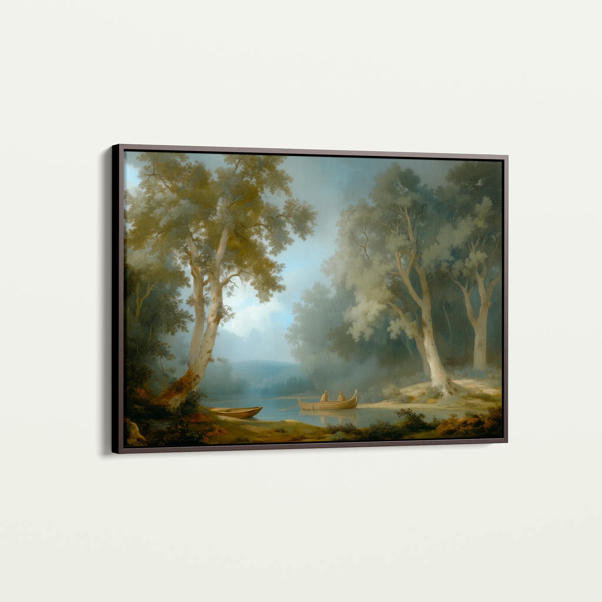 Landscape 252 Canvas Art 18" x 24" / 45 x 60 cm / Black