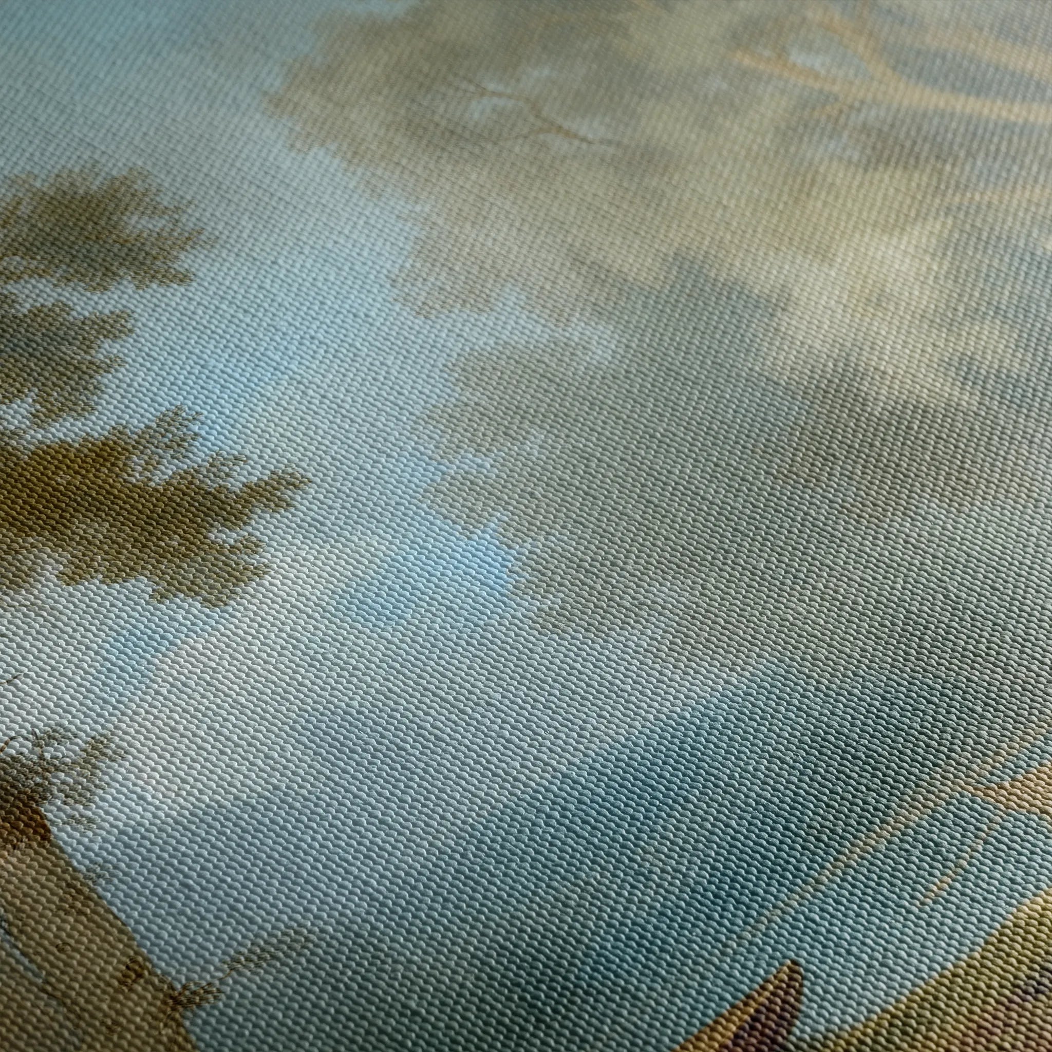 Landscape 252 Canvas Art 18" x 24" / 45 x 60 cm / Black