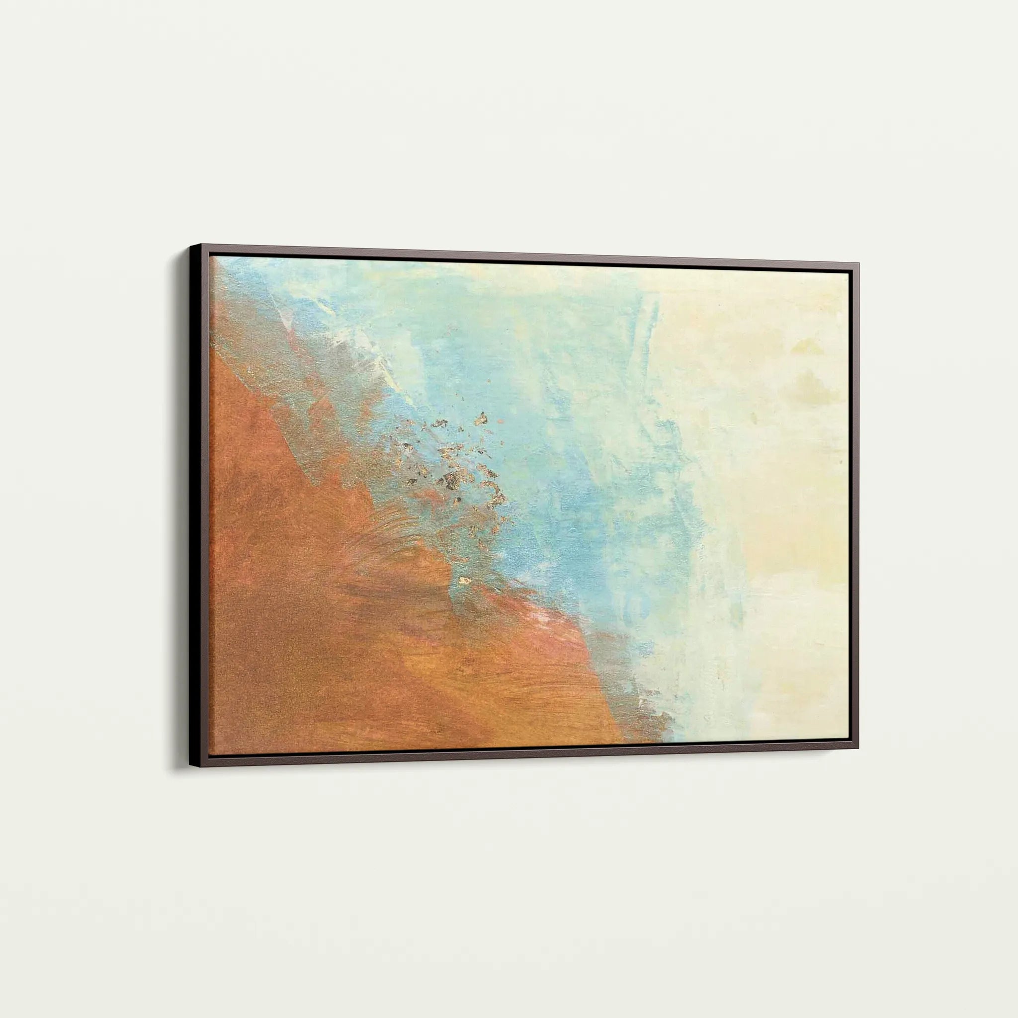 Abstract 253 Canvas Art 18" x 24" / 45 x 60 cm / Black