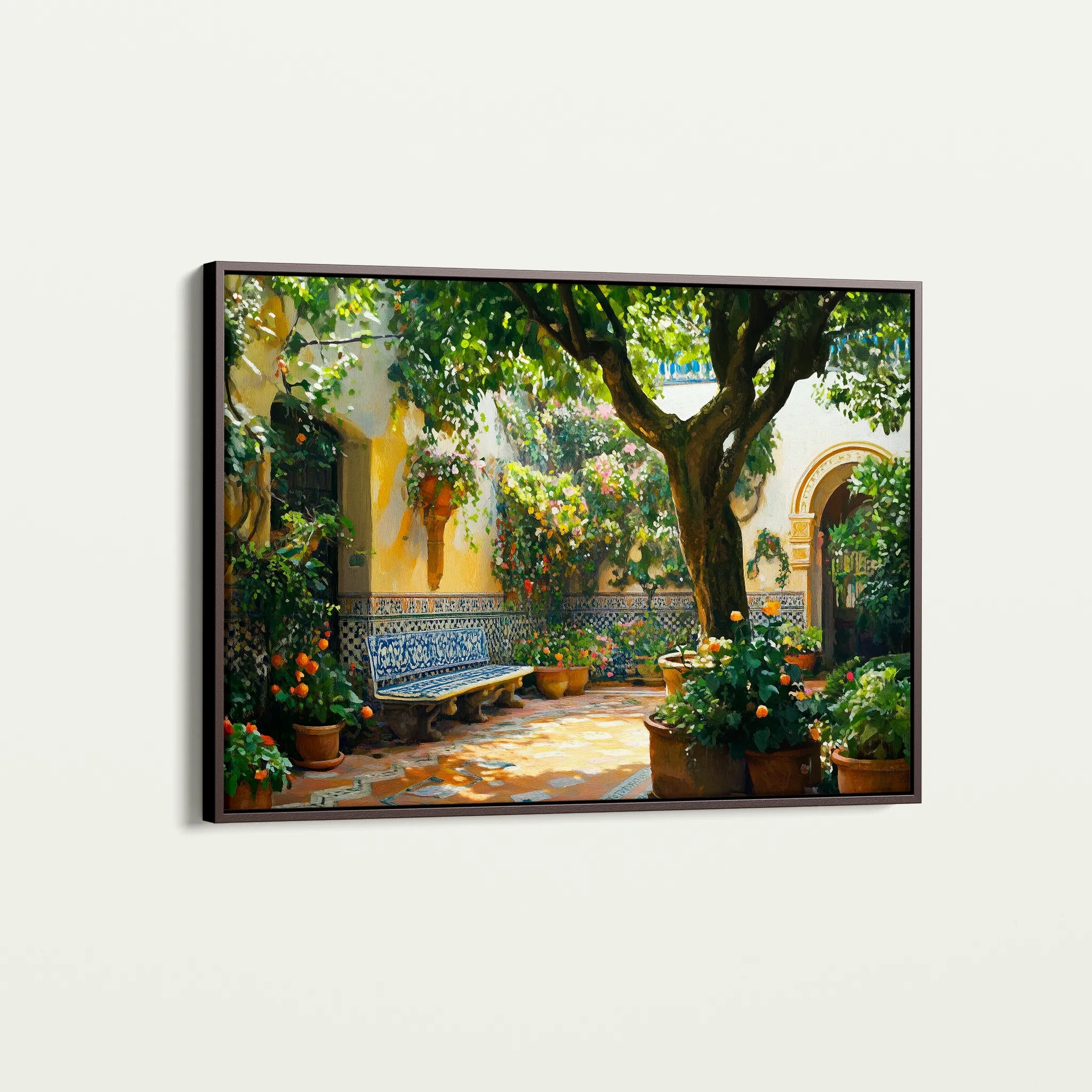 Landscape 257 Canvas Art 18" x 24" / 45 x 60 cm / Black