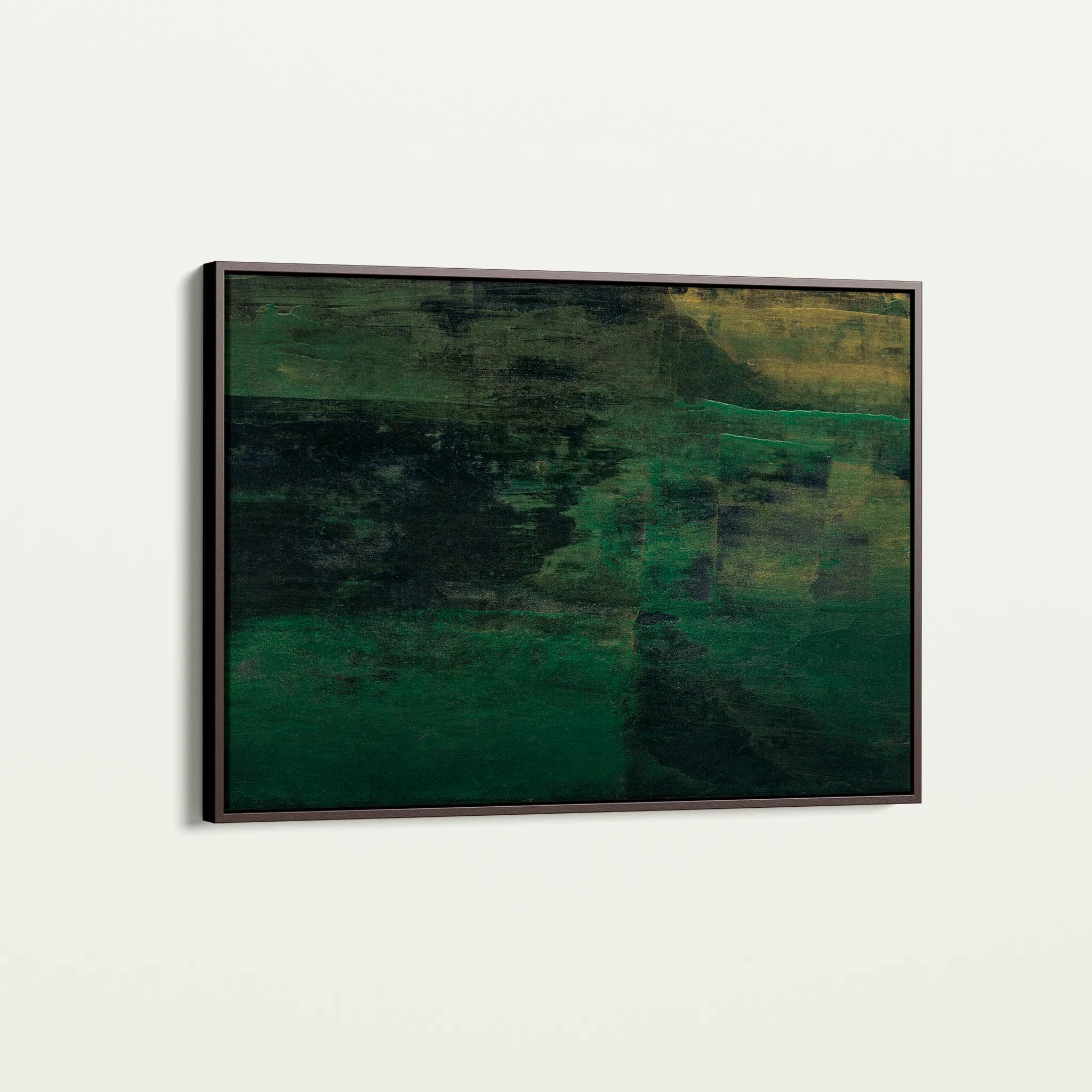 Abstract 258 Canvas Art 18" x 24" / 45 x 60 cm / Black
