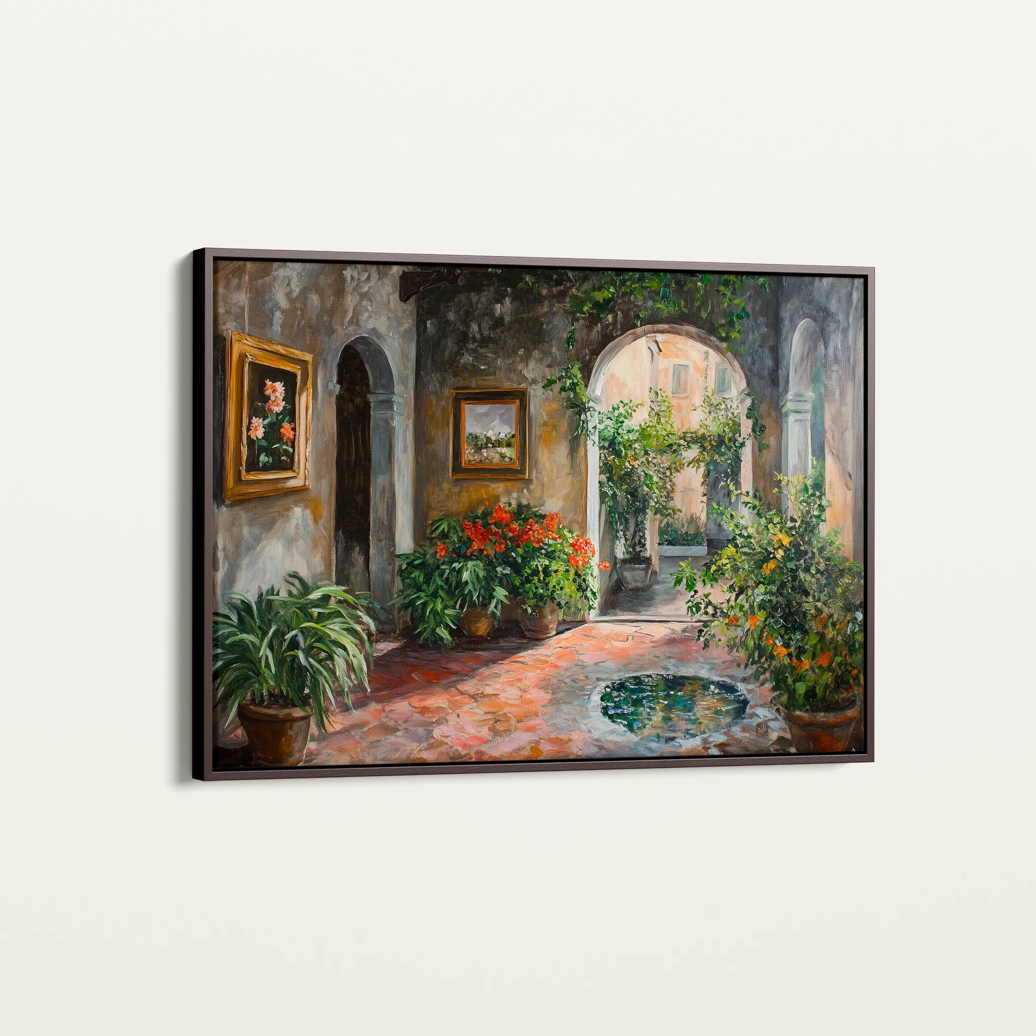 Landscape 259 Canvas Art 18" x 24" / 45 x 60 cm / Black
