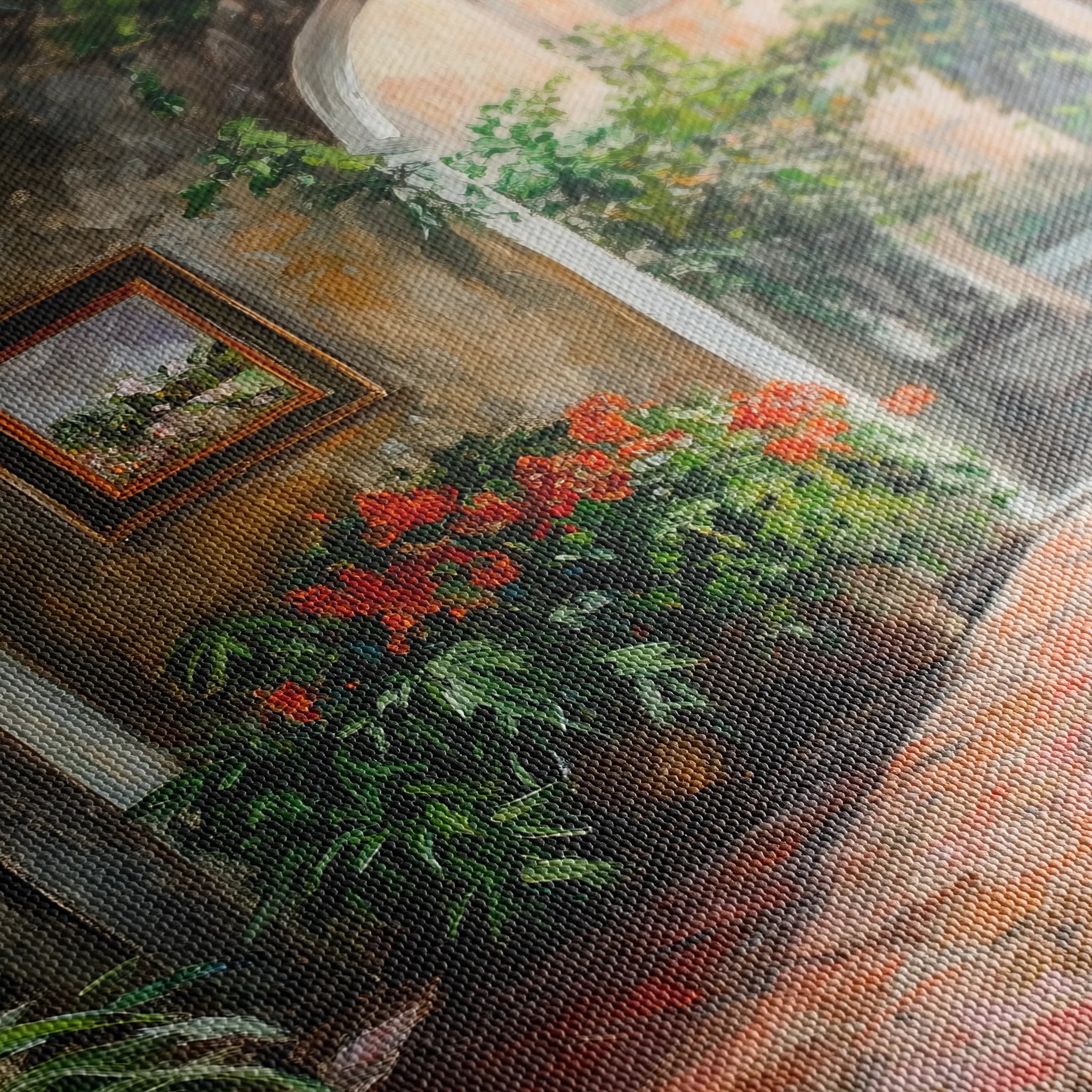 Landscape 259 Canvas Art 18" x 24" / 45 x 60 cm / Black
